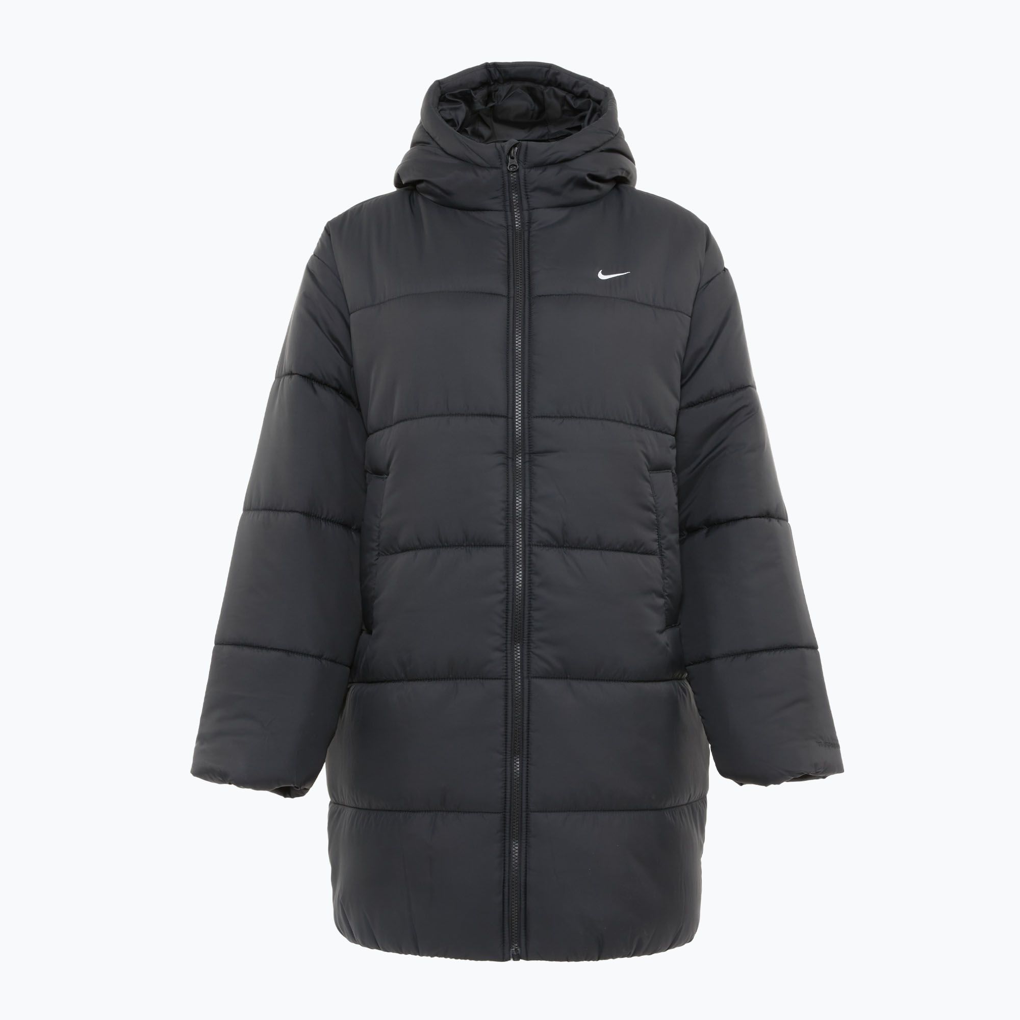 Kurtka ocieplana damska Nike Sportswear Classic Puffer Therma-Fit black/white 