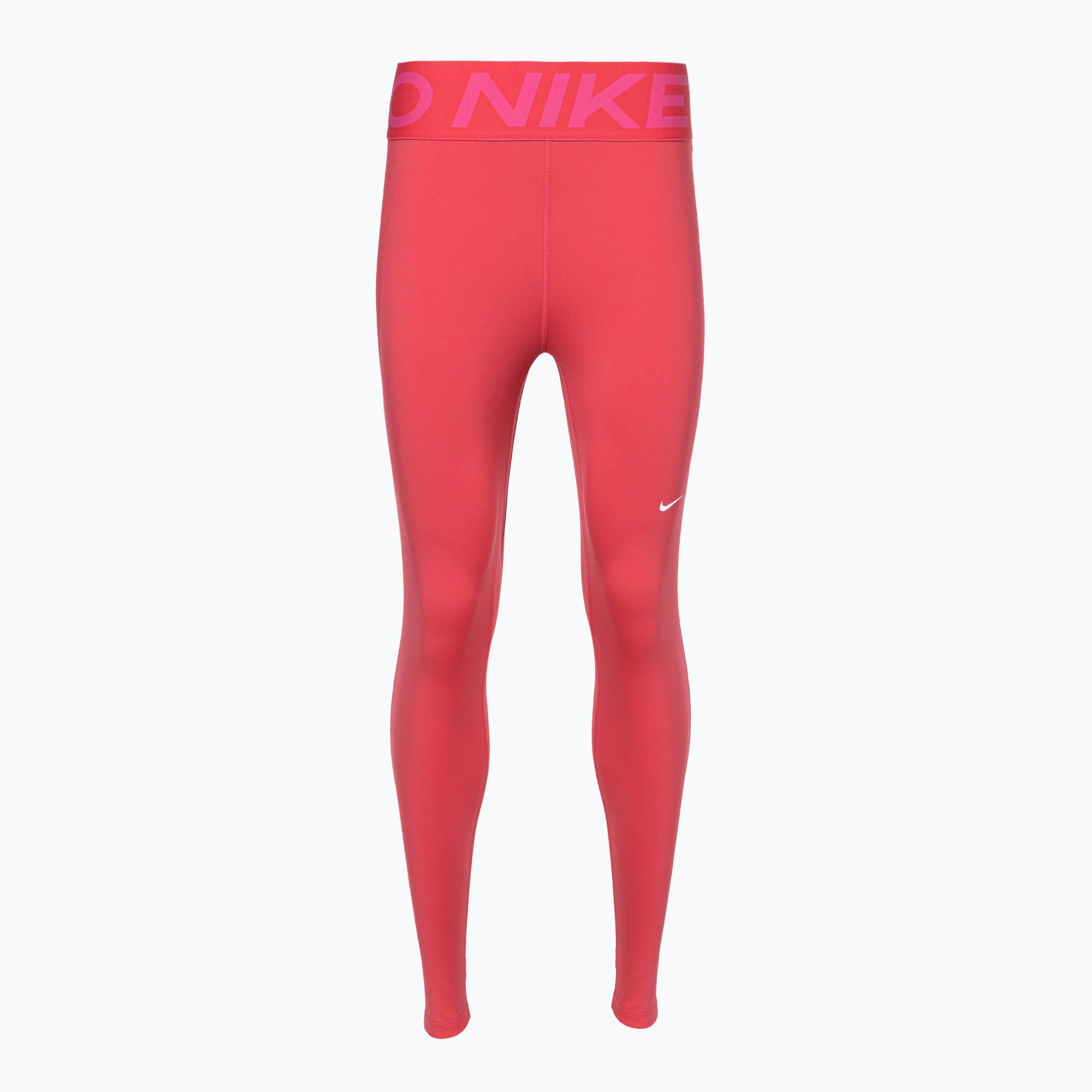 Legginsy treningowe damskie Nike Pro Sculpt aster pink/white 