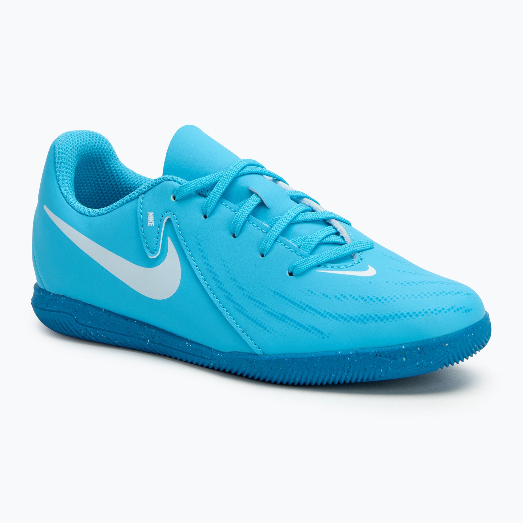 Buty piłkarskie dziecięce Nike Phantom GX II Club IC blue fury/white 