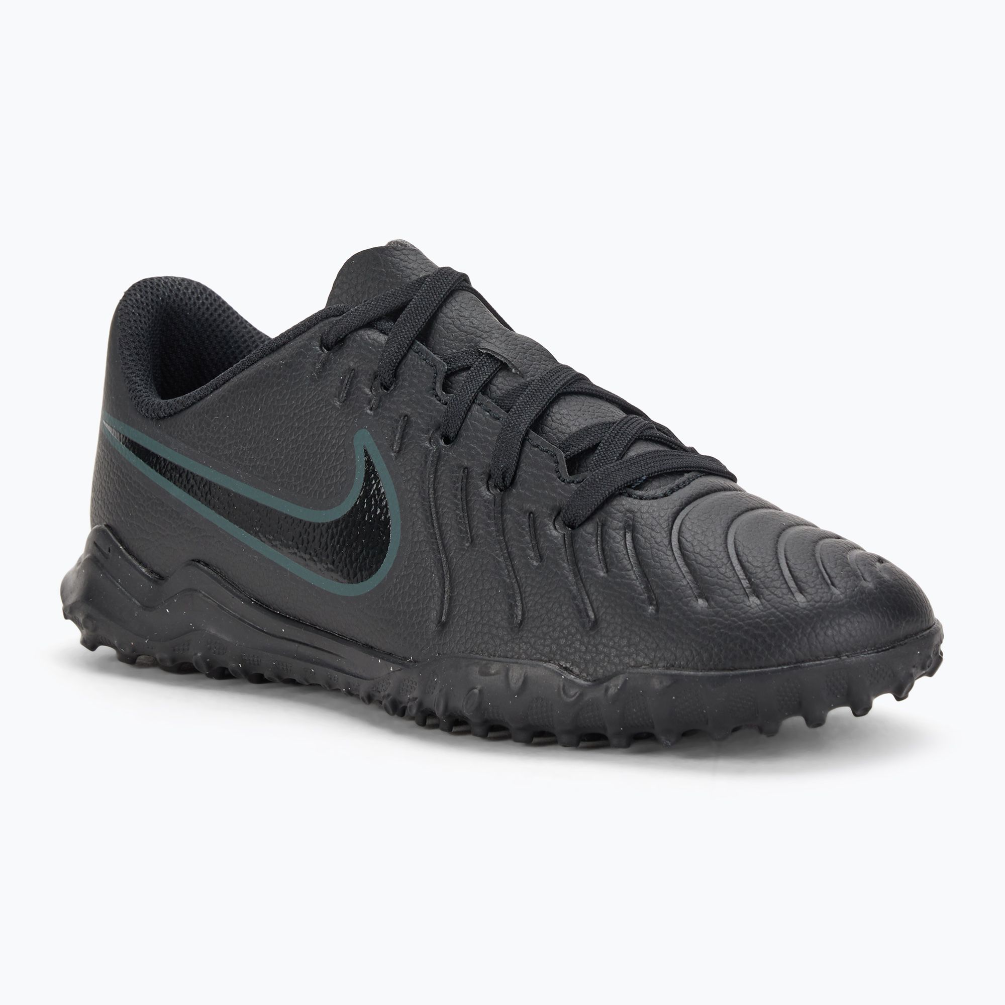 Buty piłkarskie dziecięce Nike Tiempo Legend 10 Club TF black/black deep jungle 