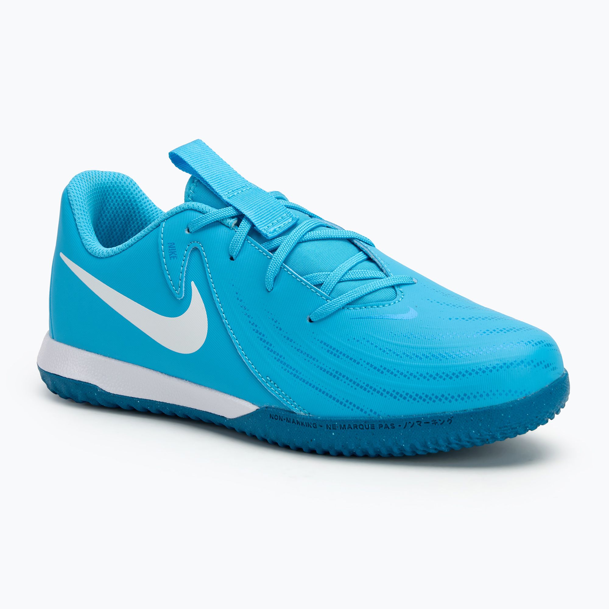 Buty piłkarskie dziecięce Nike Phantom GX II Academy IC blue fury/white 