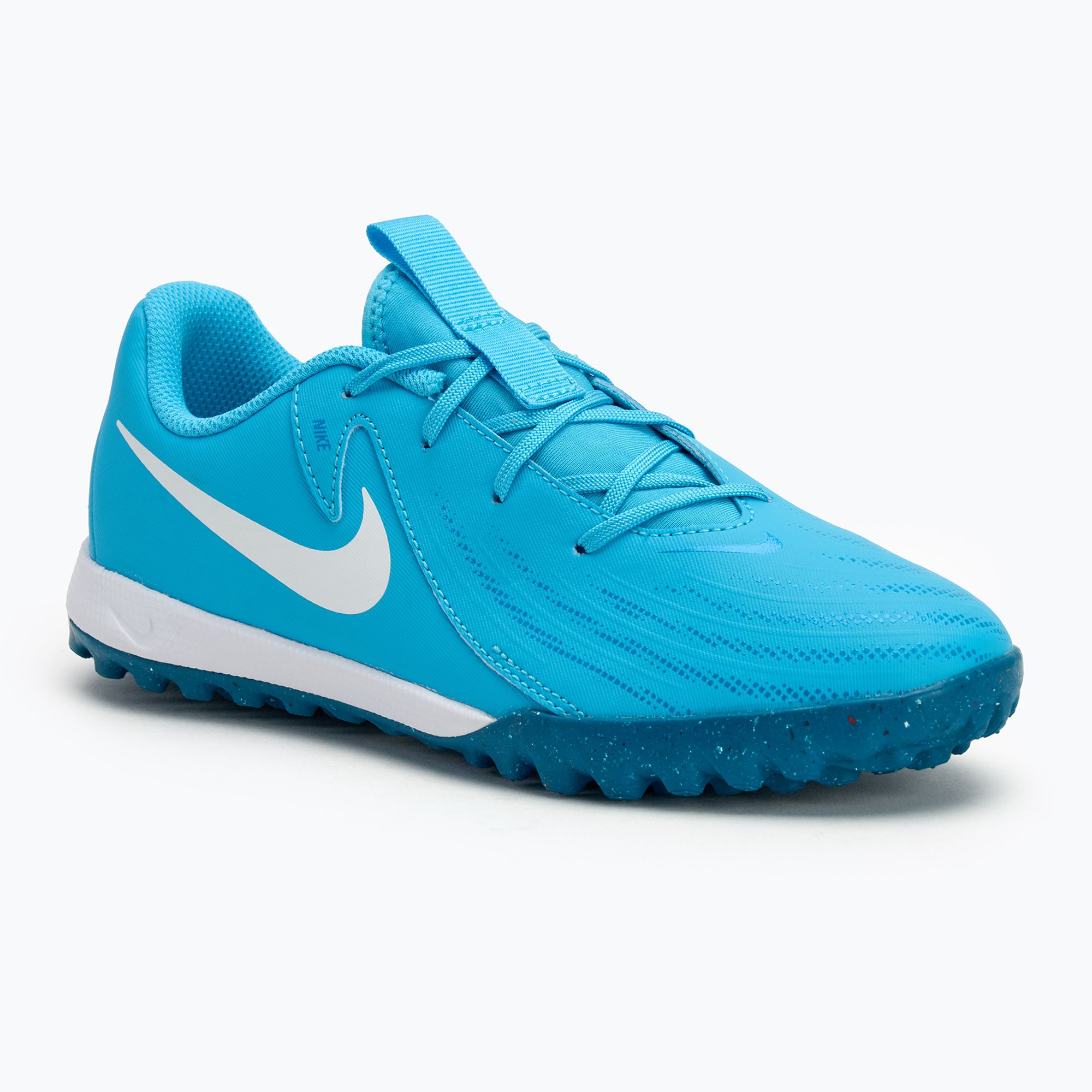 Buty piłkarskie dziecięce Nike Phantom GX II Academy TF blue fury/white 
