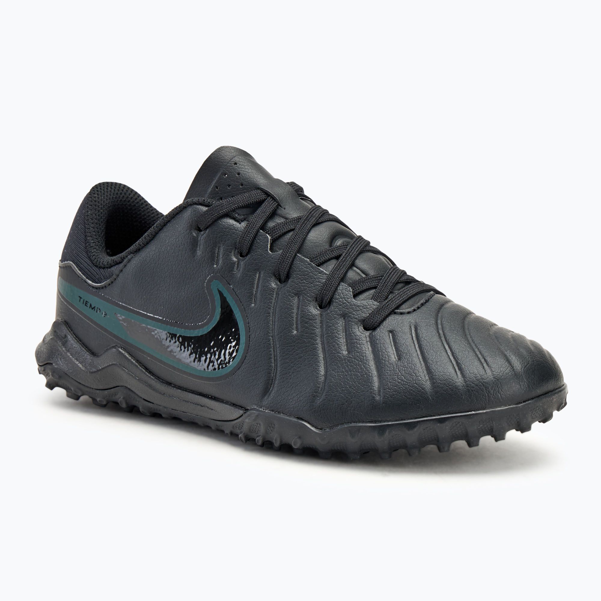 Buty piłkarskie dziecięce Nike Tiempo Legend 10 Academy TF black/deep jungle/black 