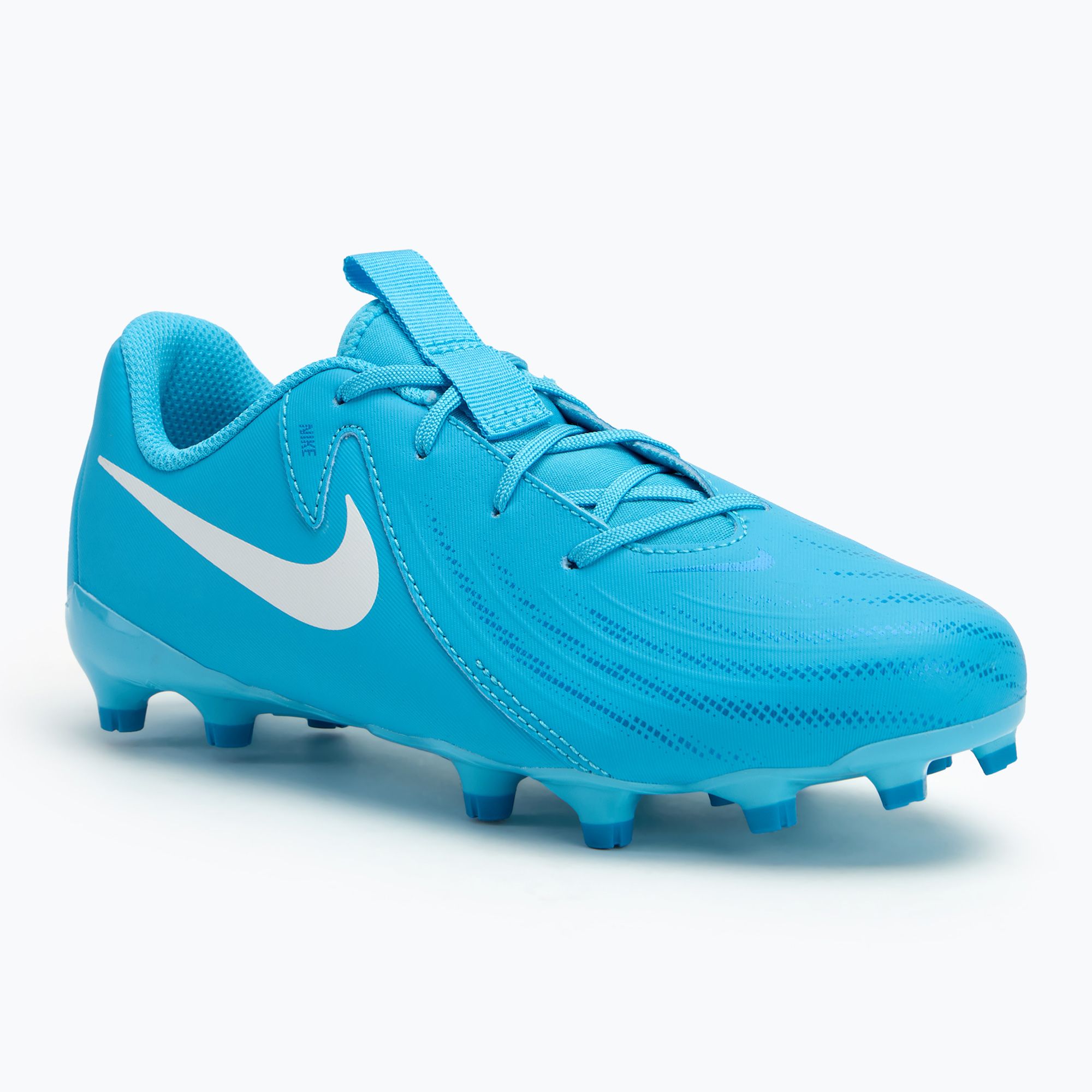 Buty piłkarskie dziecięce Nike Phantom GX II Academy FG/MG Junior blue fury/white 