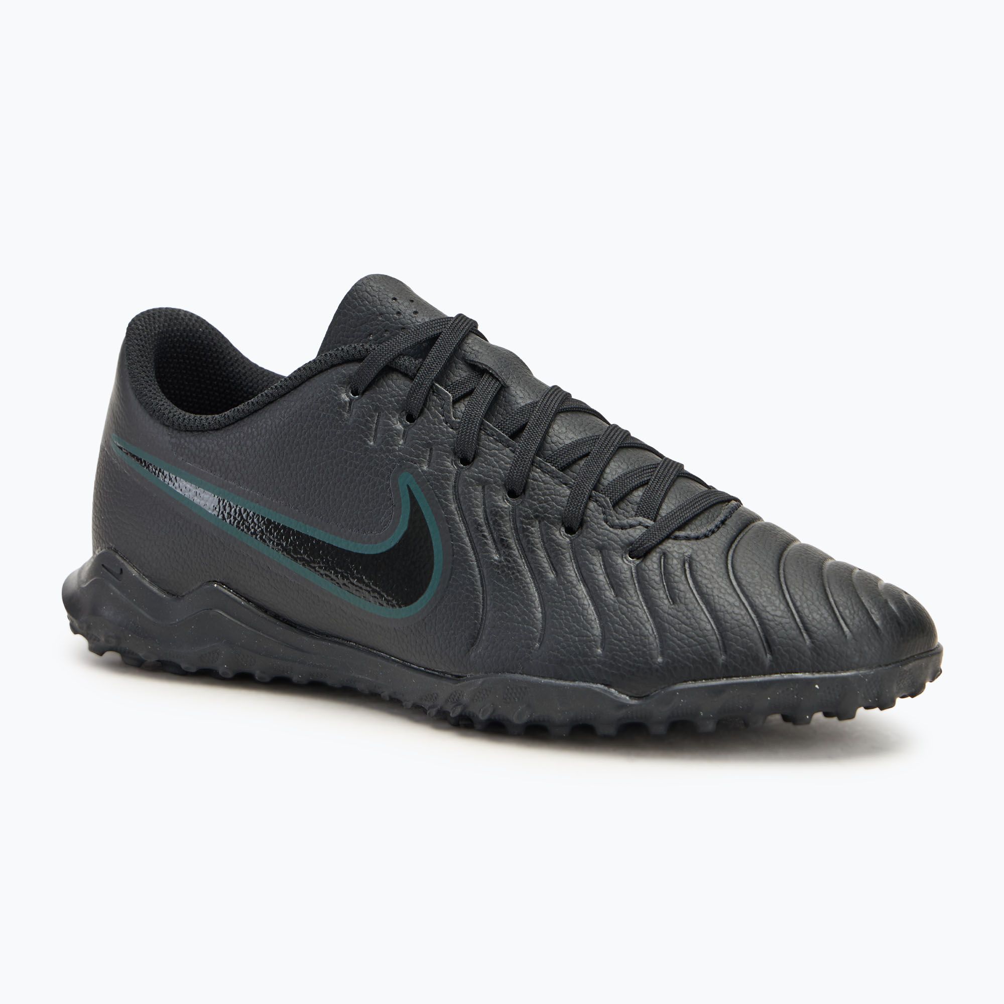 Buty piłkarskie męskie Nike Tiempo Legend 10 Club TF black/deep jungle/black 