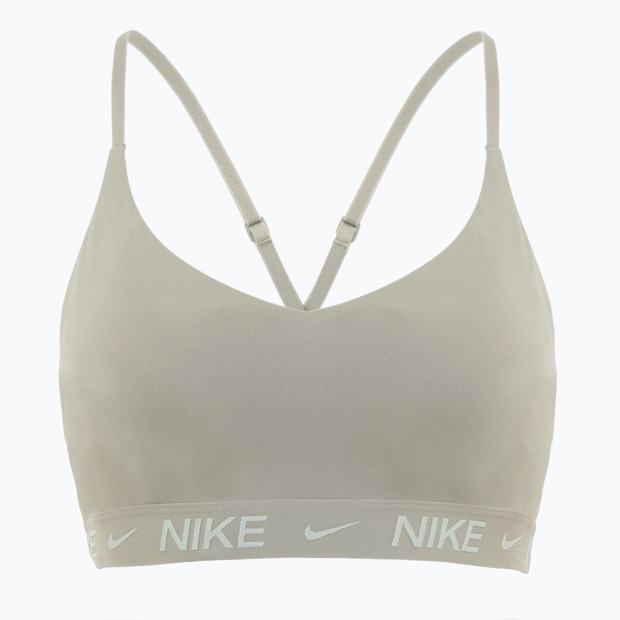 Biustonosz treningowy Nike Dri-Fit Indy Light Support light army 