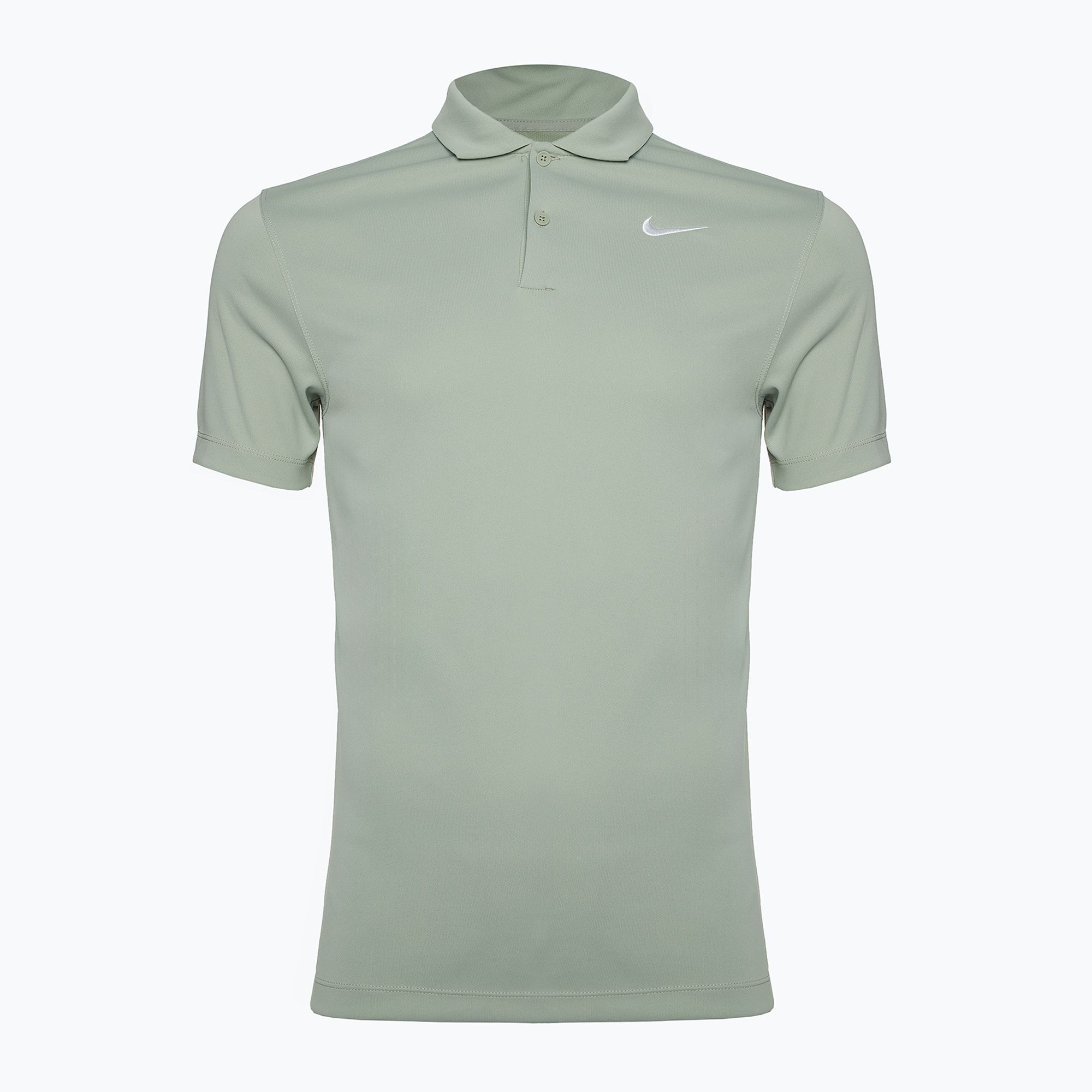 Koszulka tenisowa męska Nike Court Dri-Fit Polo Solid jade horizon/white 