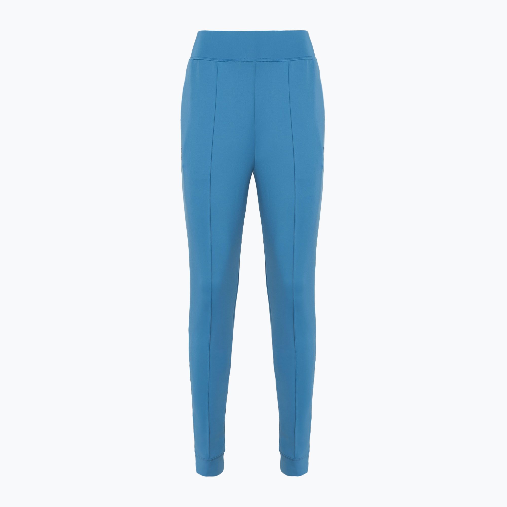 Spodnie tenisowe damskie Nike Court Dri-Fit Heritage Knit aegean storm 