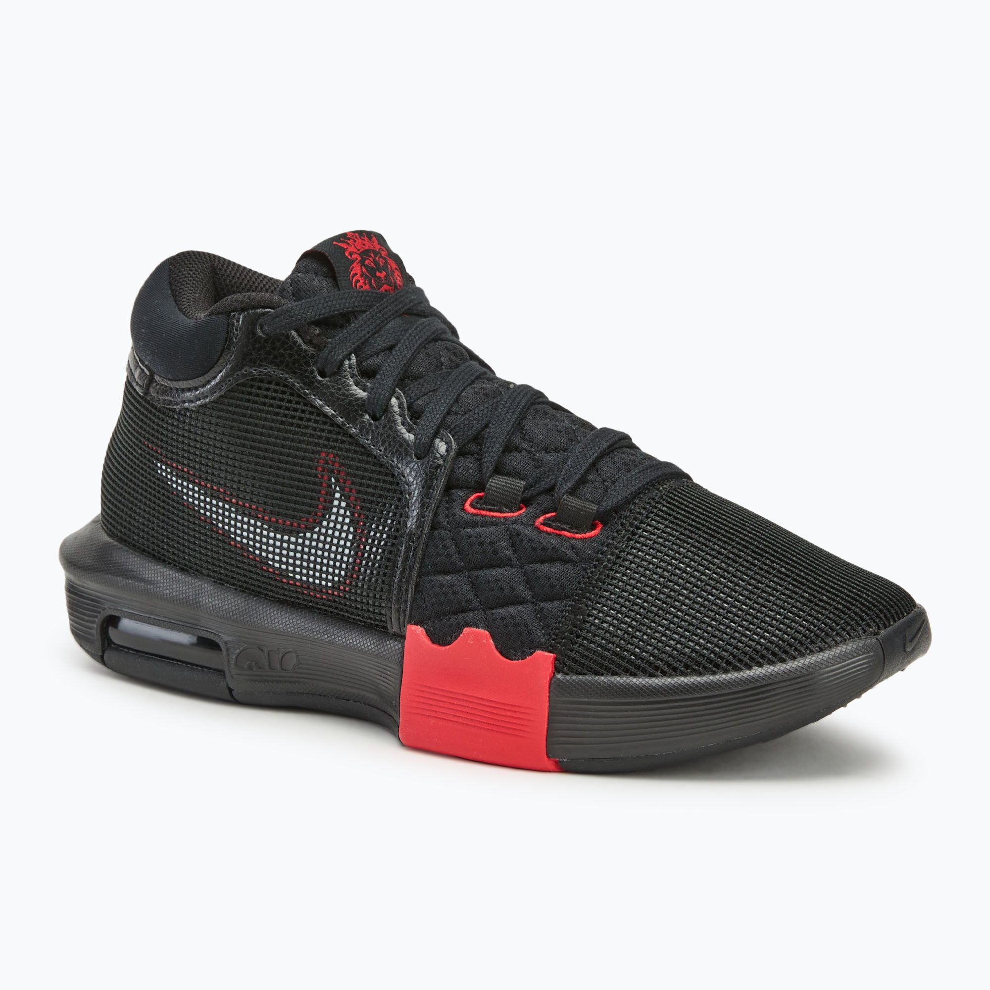 Buty do koszykówki męskie Nike LeBron Witness 8 black/ university red/ white 
