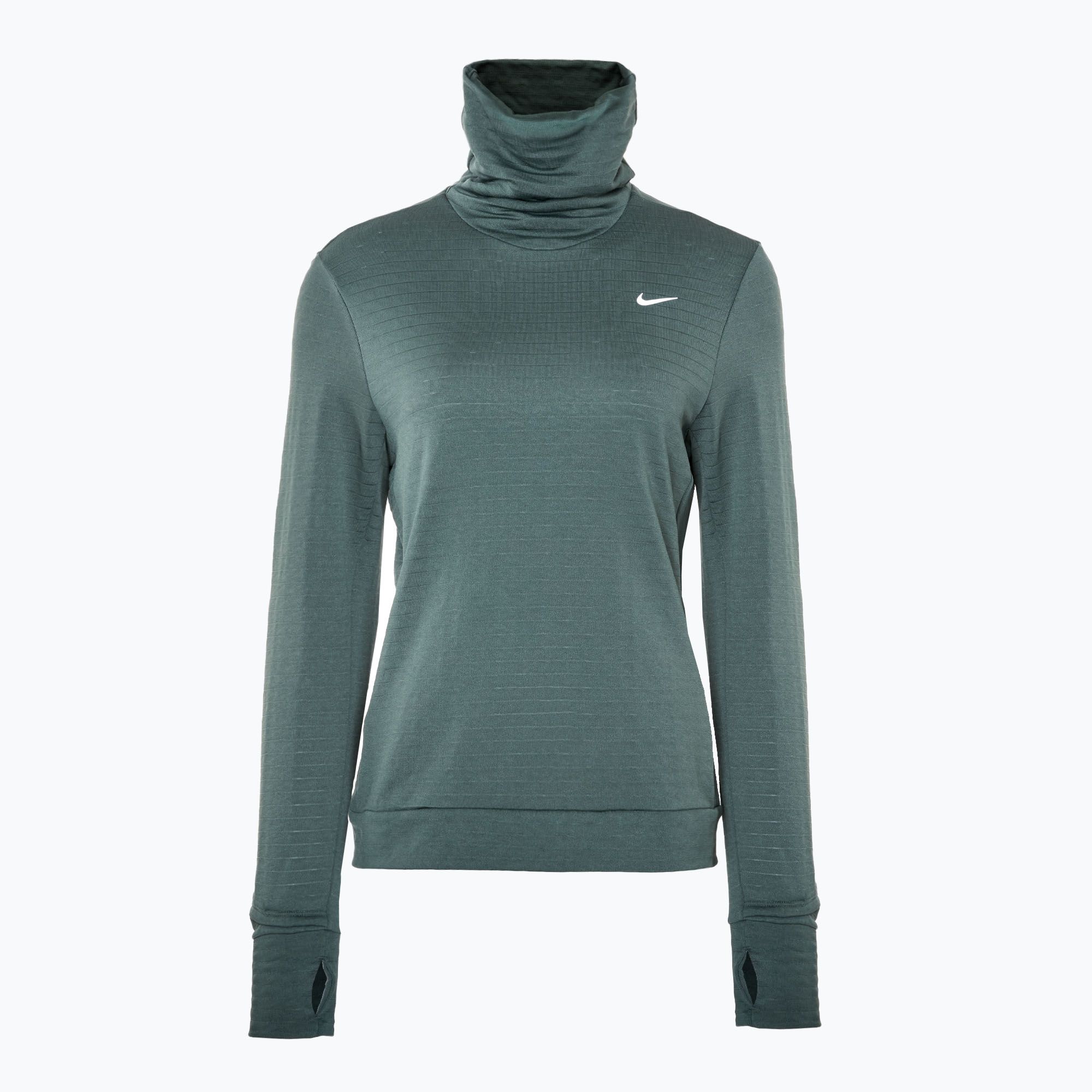 Bluza do biegania damska Nike Therma-FIT Swift Element vintage green/reflective silver 