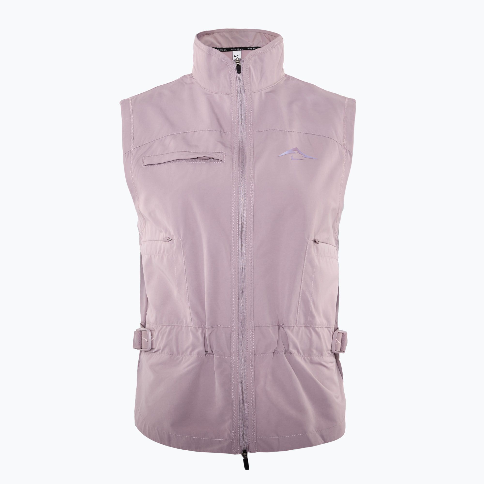 Bezrękawnik do biegania damski Nike Trail Repel light violet ore/red sepia 