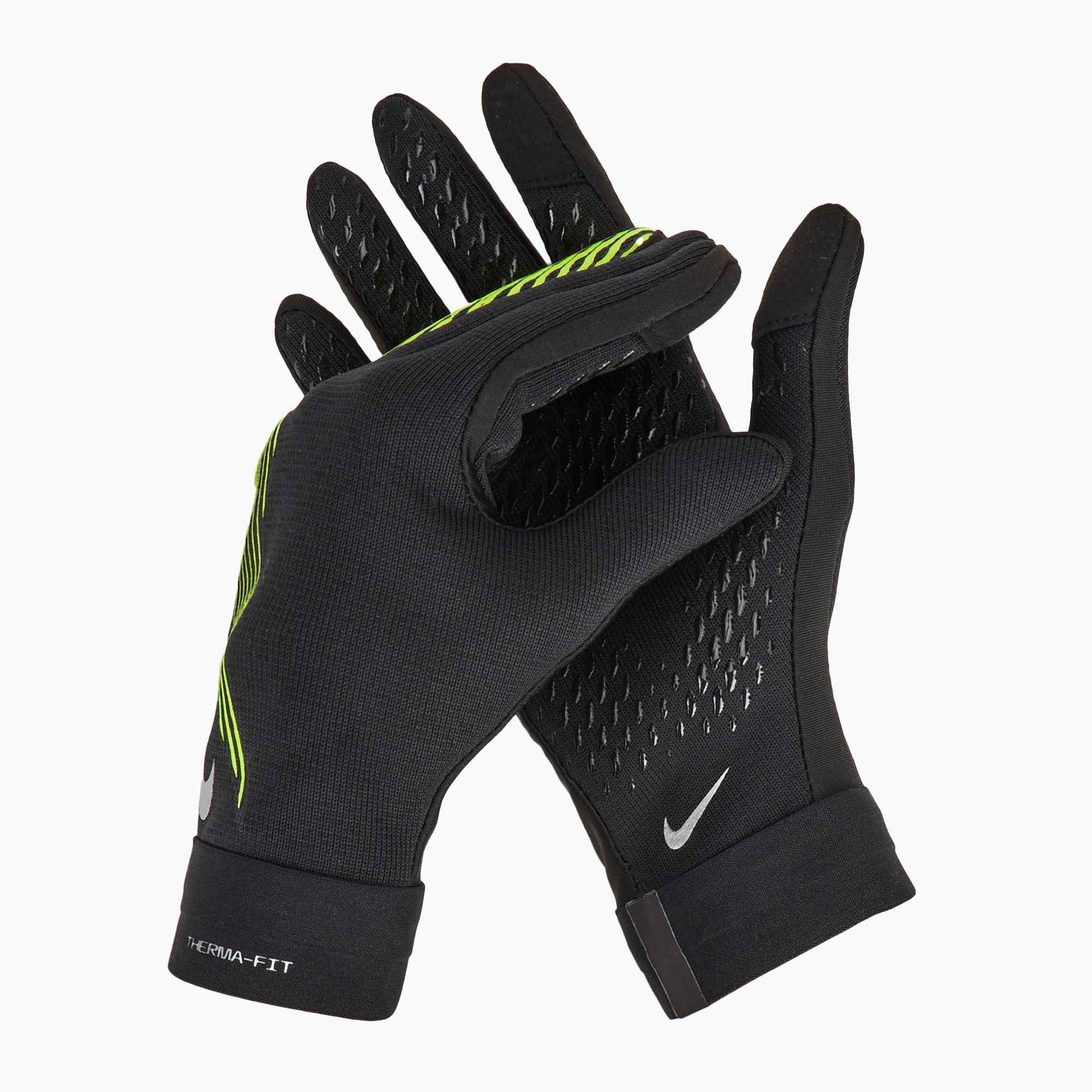 Rękawiczki Nike Academy Therma-FIT black/black/volt 