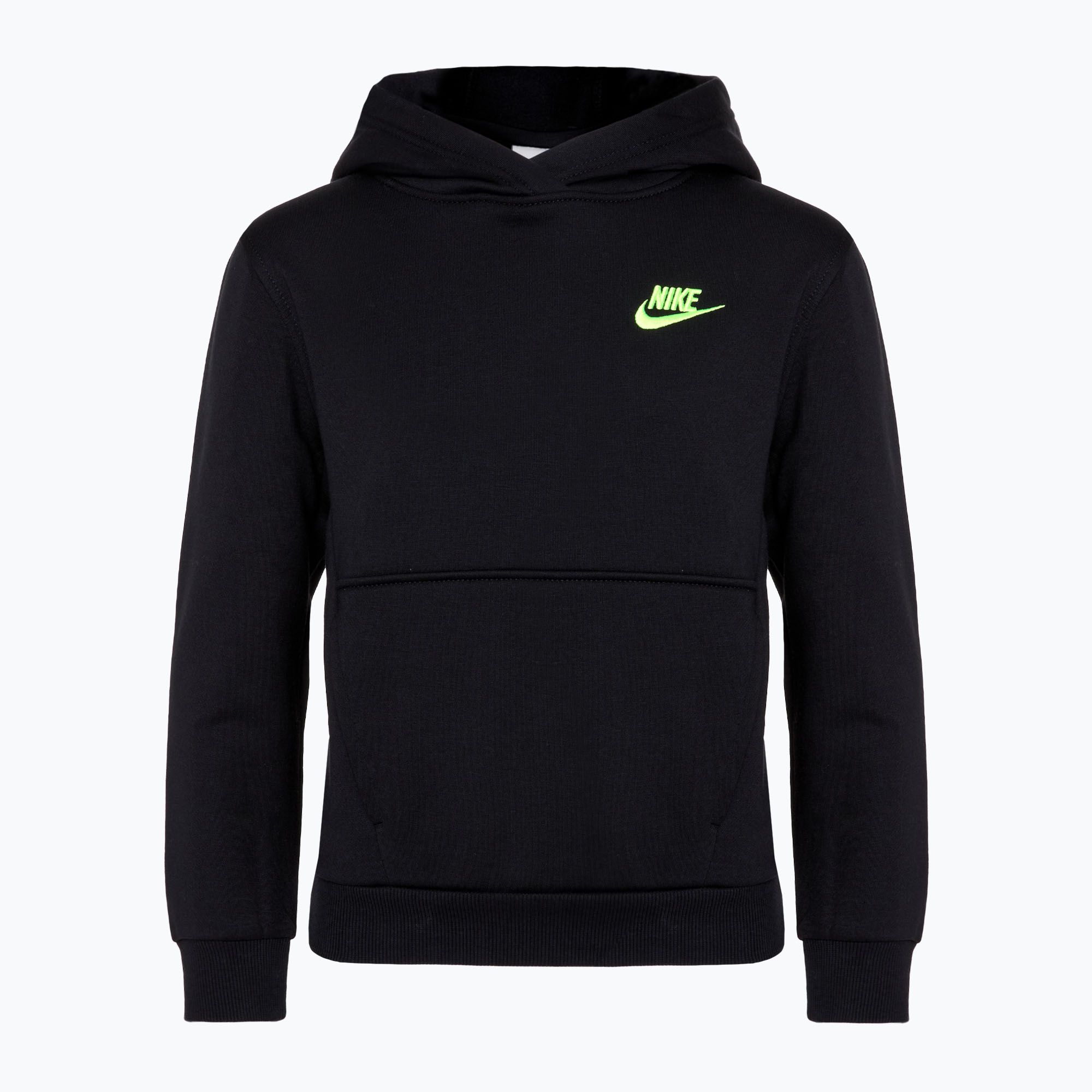 Bluza dziecięca Nike Sportswear Club Fleece black/yellow 