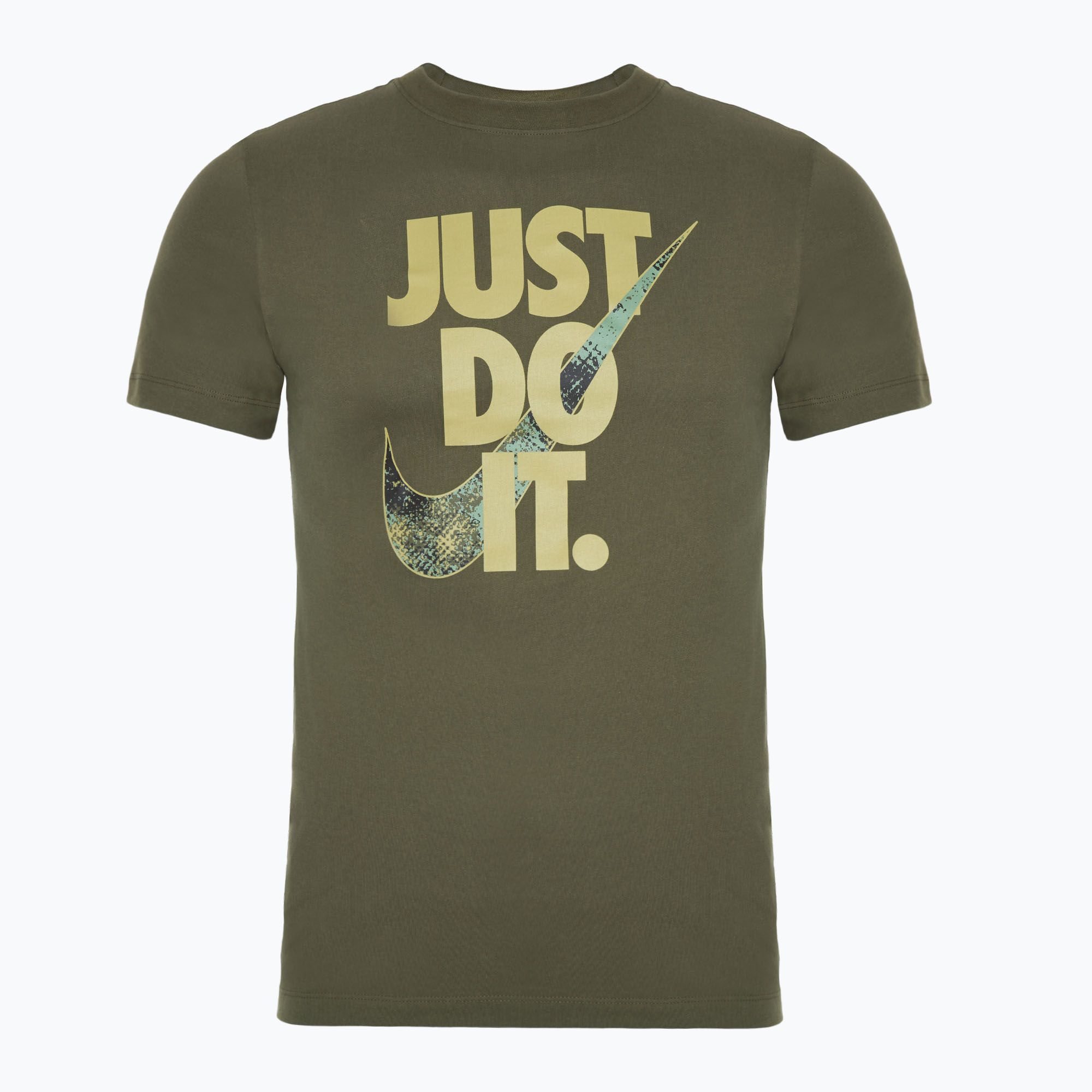 Koszulka treningowa męska Nike Dri-FIT SS medium olive 