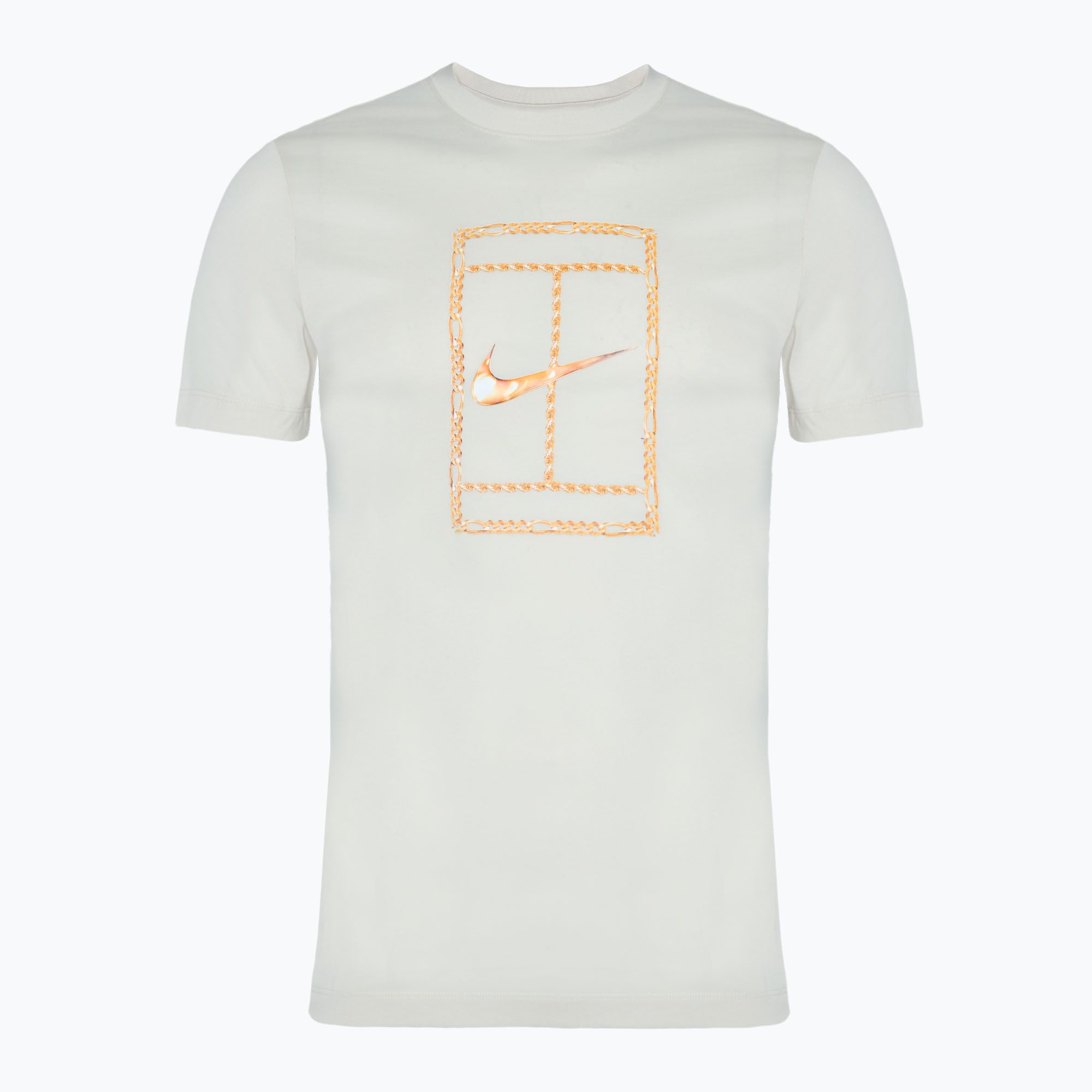 Koszulka tenisowa męska Nike Court Dri-FIT Tennis light orewood brown 