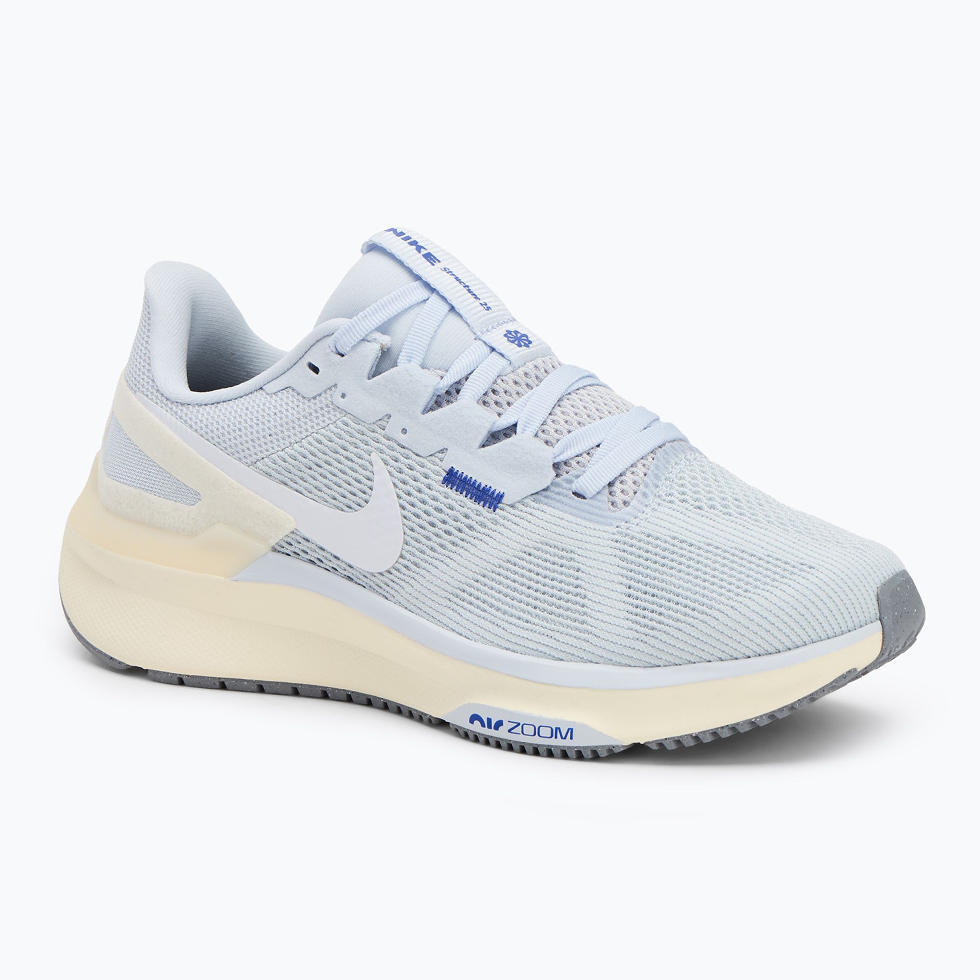 Buty do biegania damskie Nike Structure 25 football grey/blue tint/pale ivory/white 