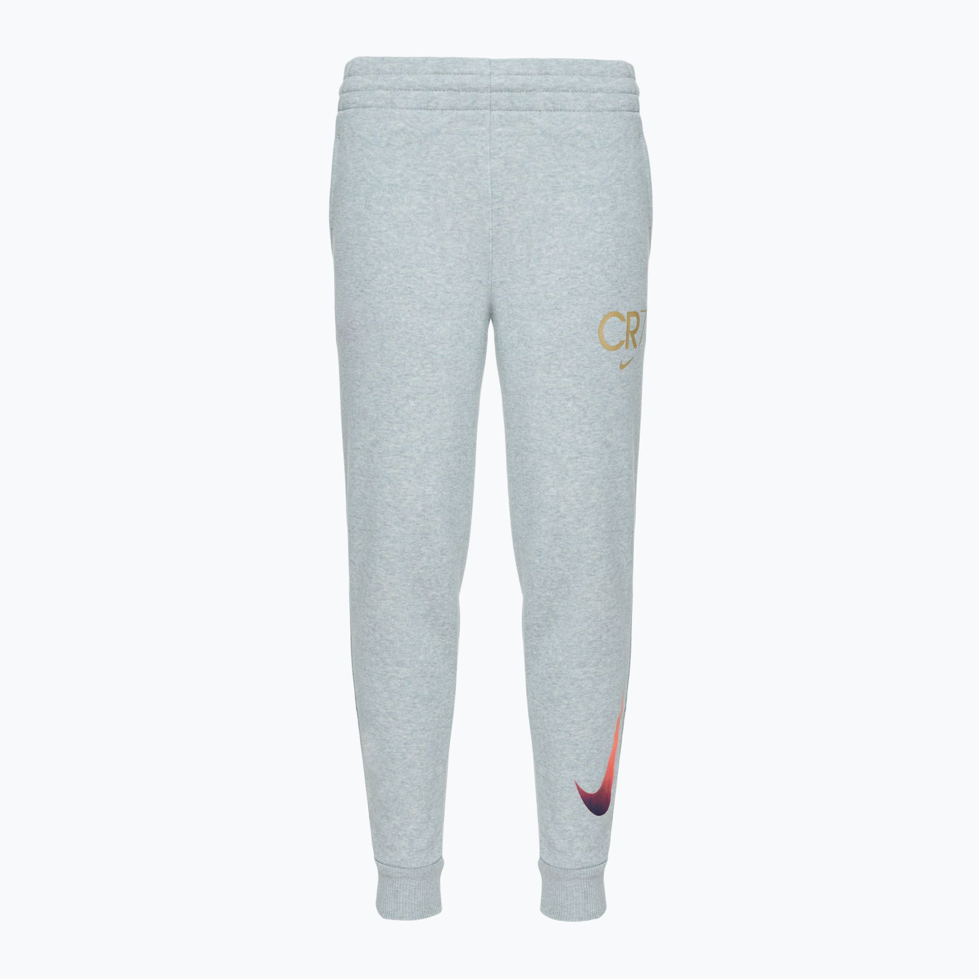 Spodnie dziecięce Nike CR7 Club Fleece light smoke grey/heather/metallic gold 