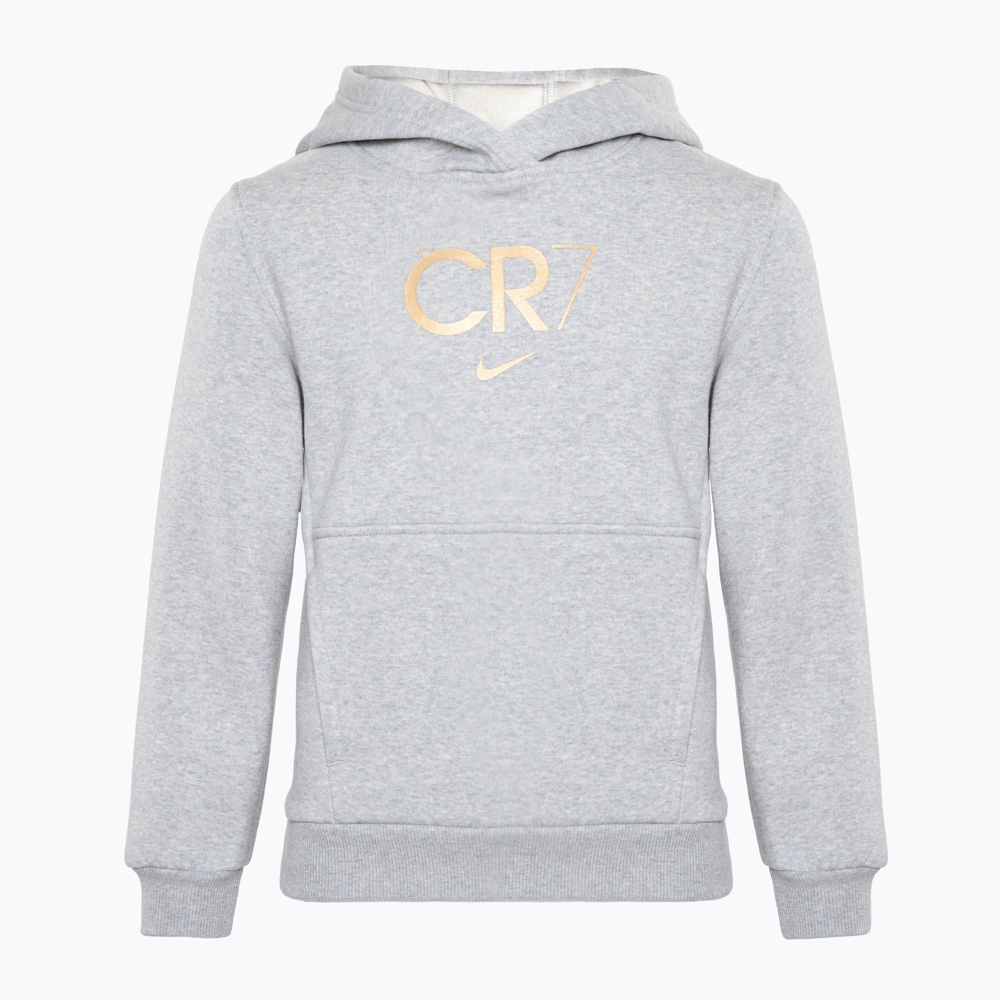 Bluza dziecięca Nike CR7 Club Fleece light smoke grey/heather/metallic gold 