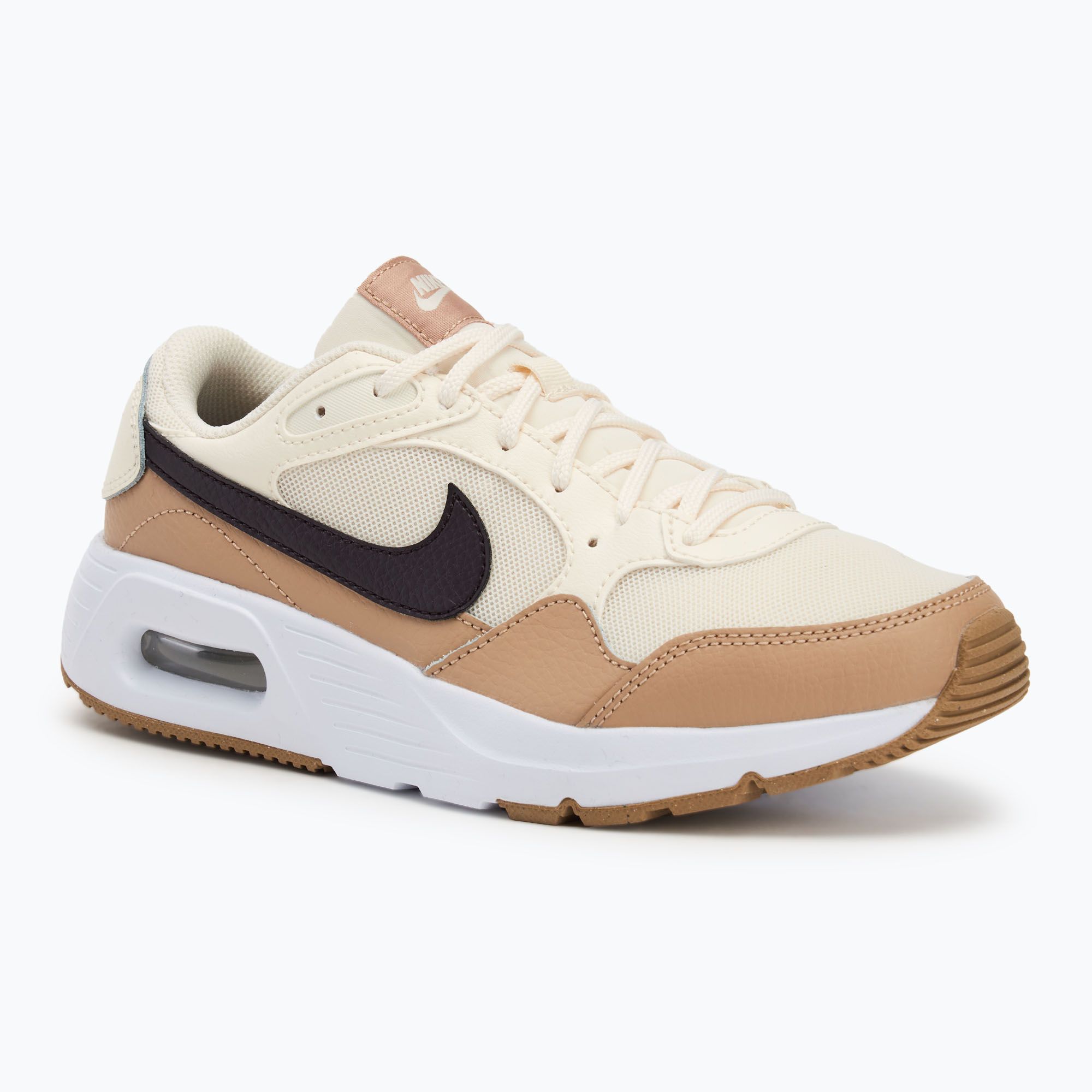Buty dziecięce Nike Air Max SC pale ivory/hemp/burgundy ash 
