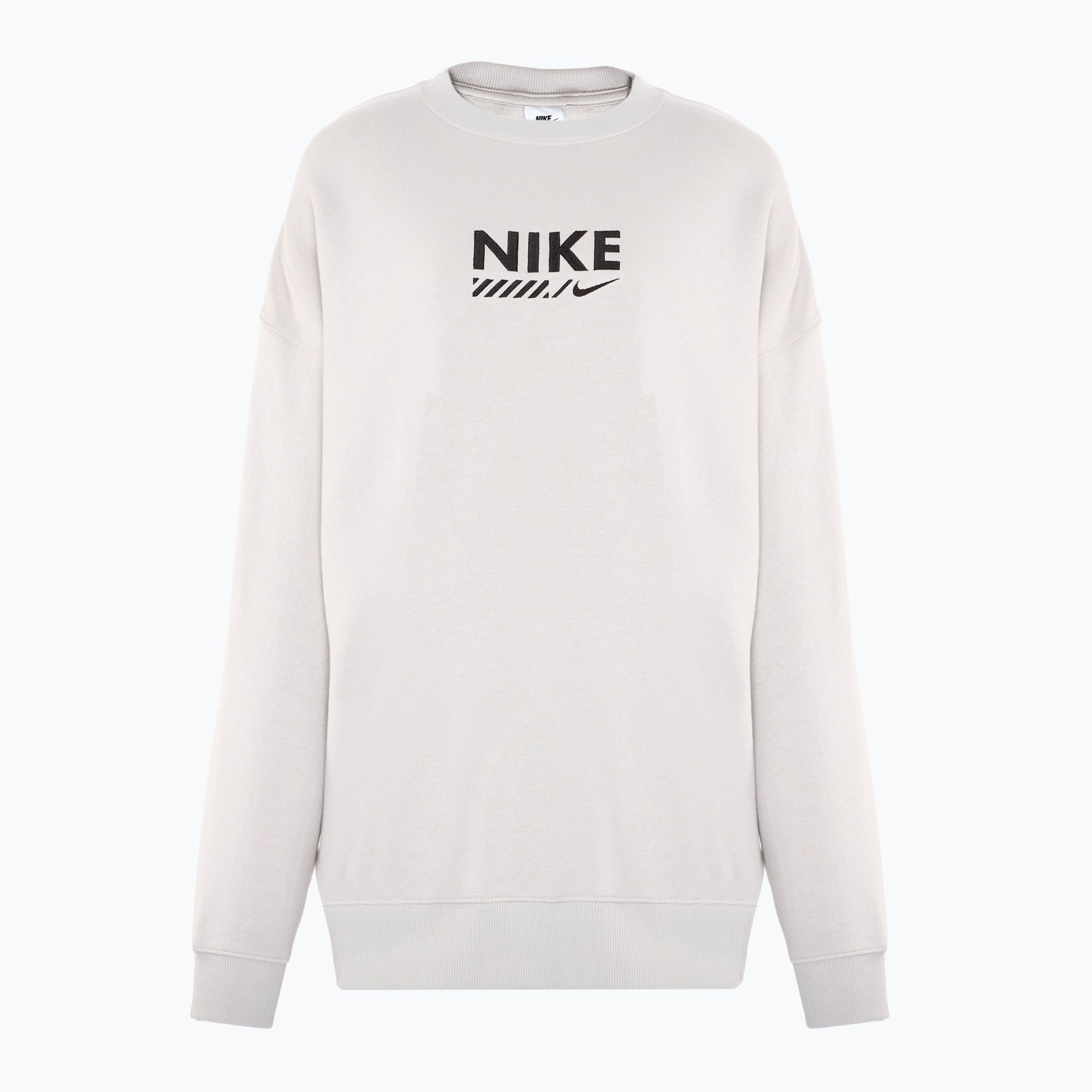 Bluza damska Nike Sportswear Oversized Crew-Neck light iron ore 