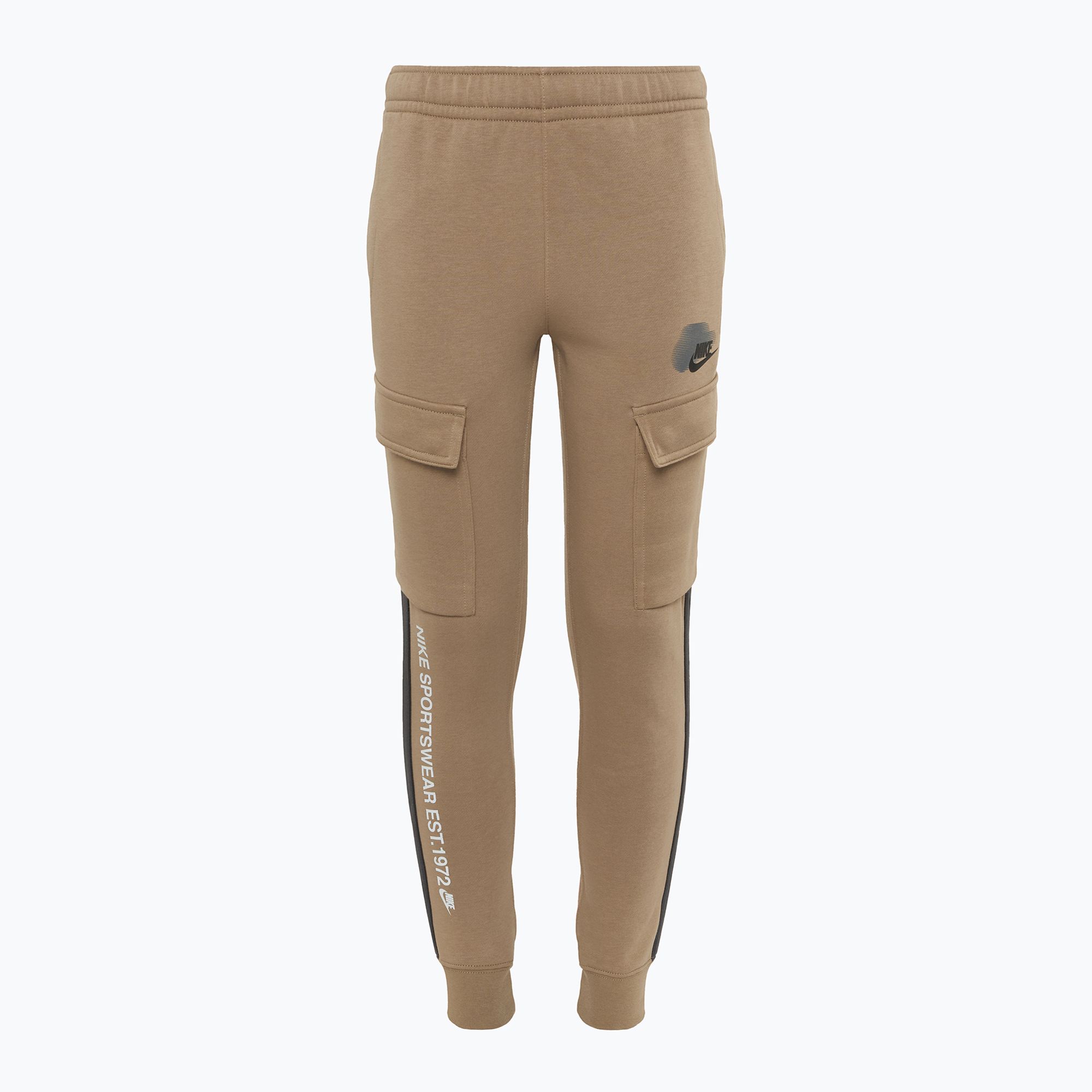 Spodnie dziecięce Nike Sportswear Standard Issue Cargo khaki 