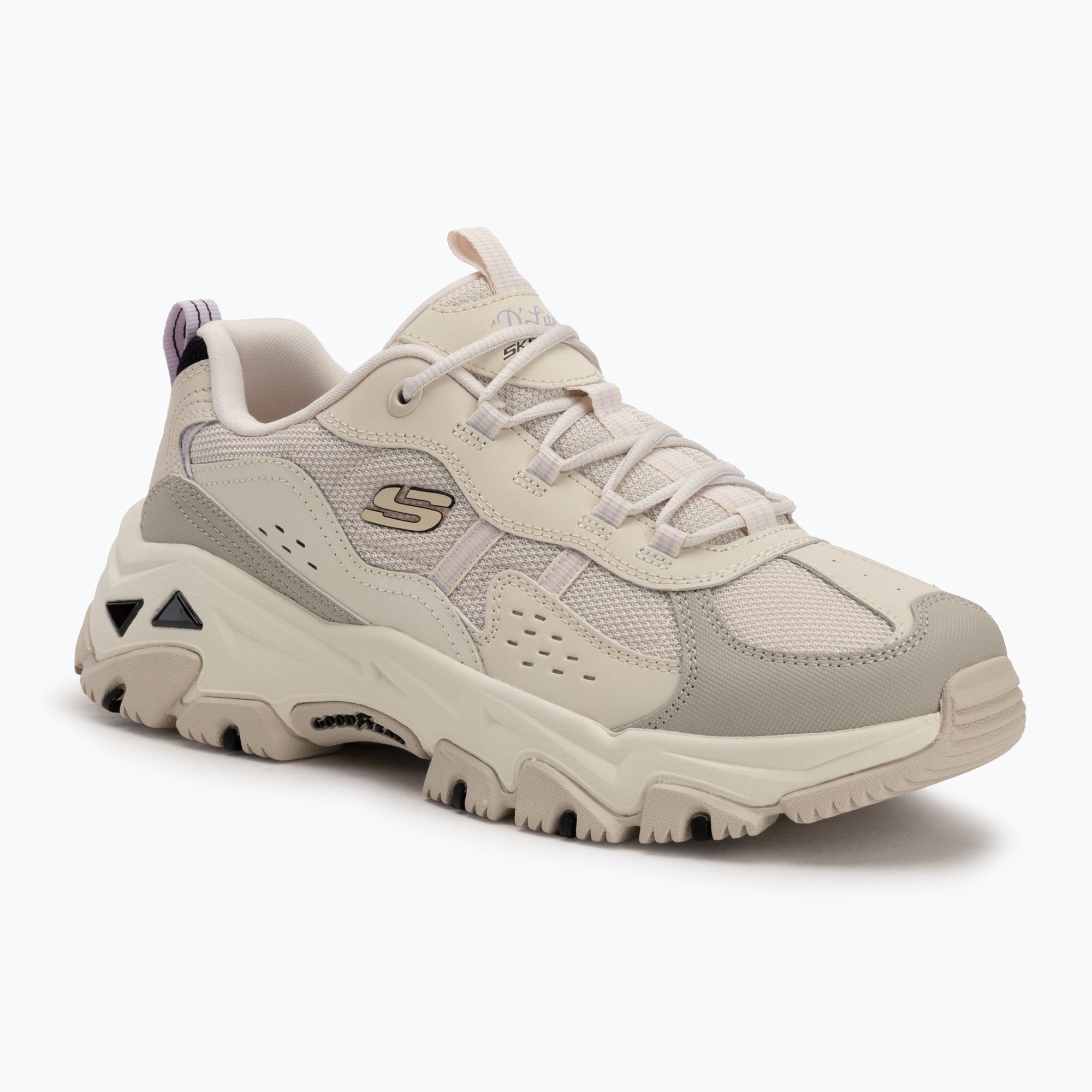 Buty damskie SKECHERS D'Lites Hiker beige 
