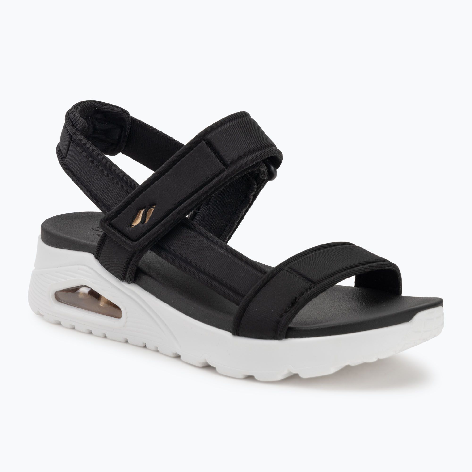Sandały damskie SKECHERS Uno Summer Stand 2 black/white 