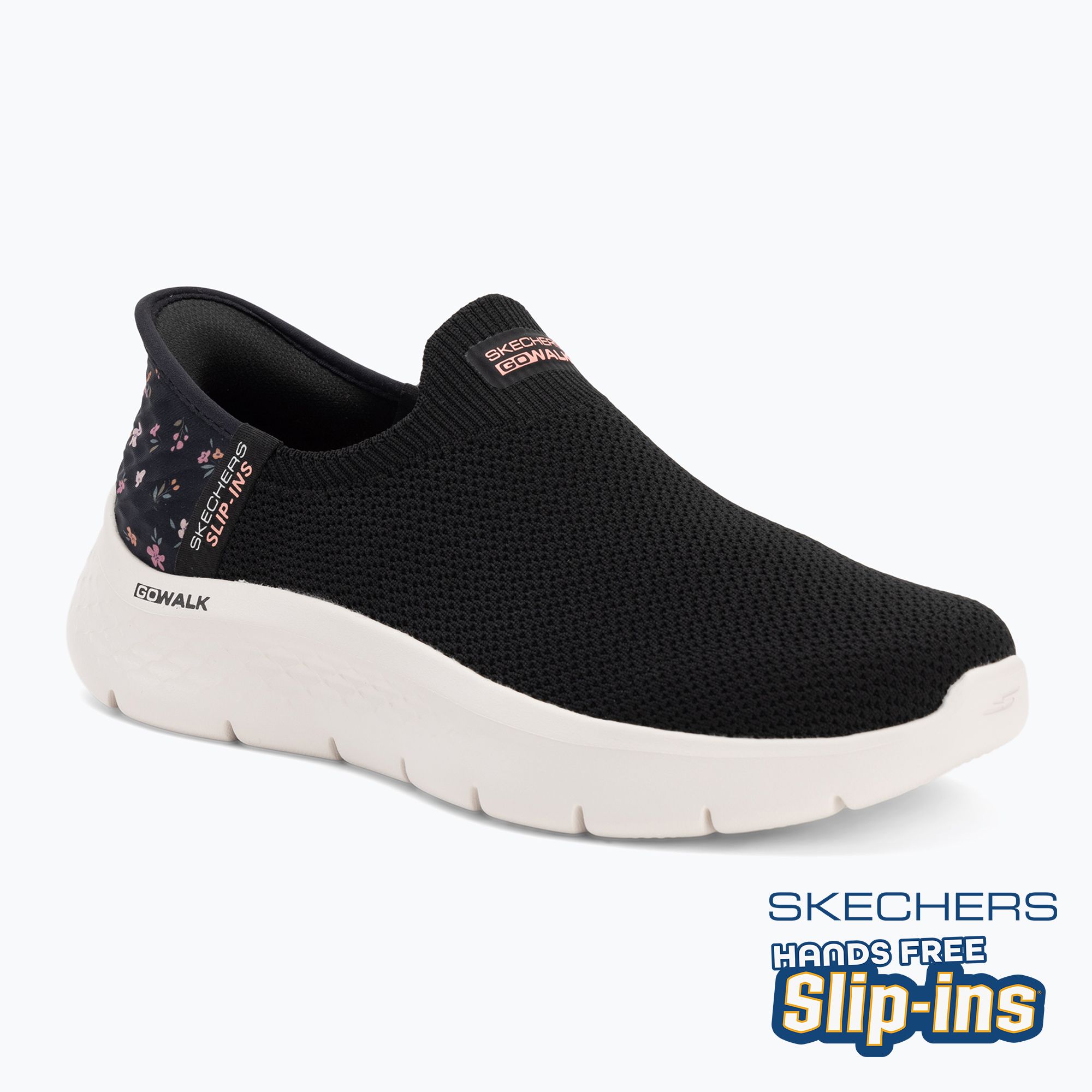 Buty damskie SKECHERS Go Walk Flex Sunset Rose black 