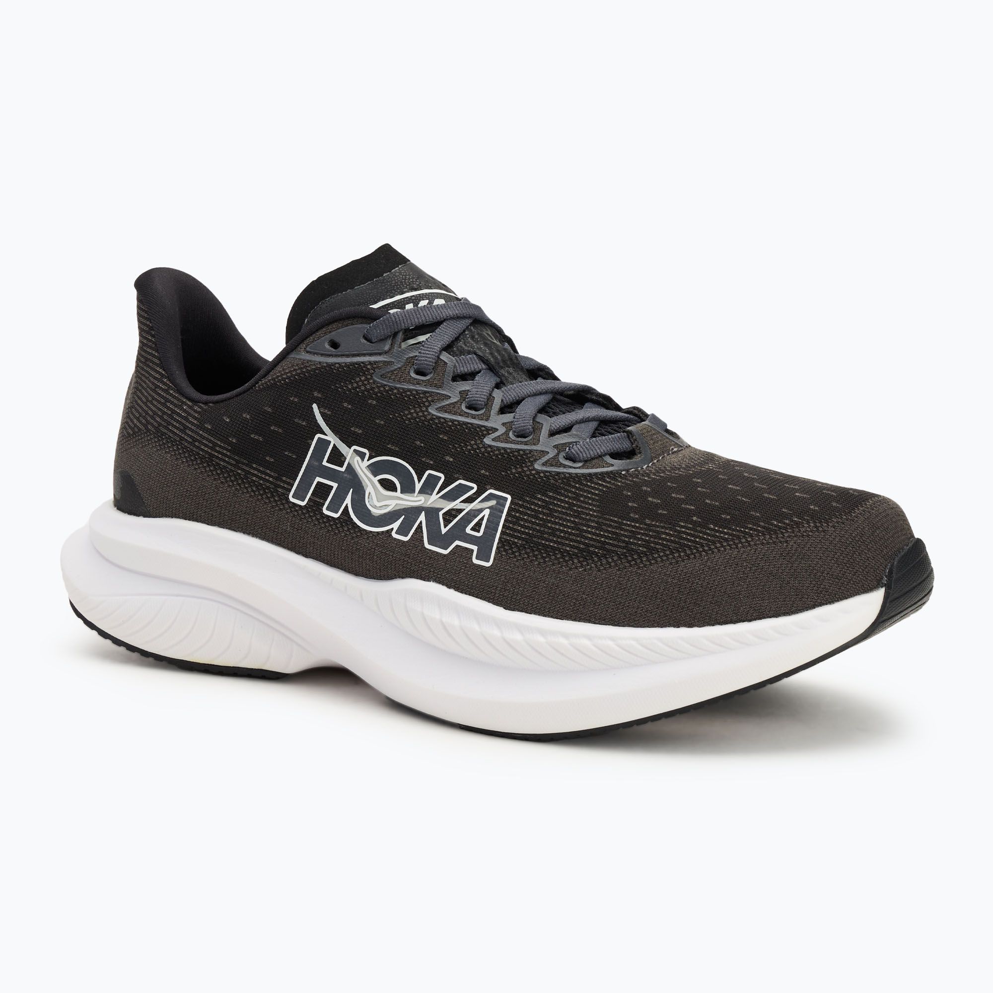 Buty do biegania męskie HOKA Mach 6 Wide black/white 