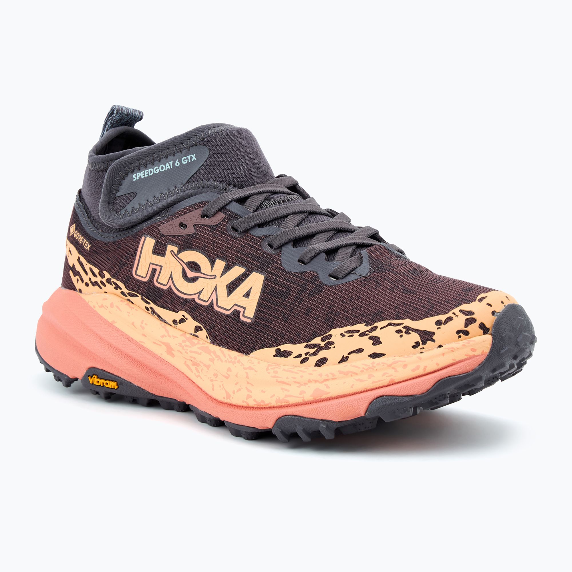 Buty do biegania damskie HOKA Speedgoat 6 MID GTX galaxy/guava 