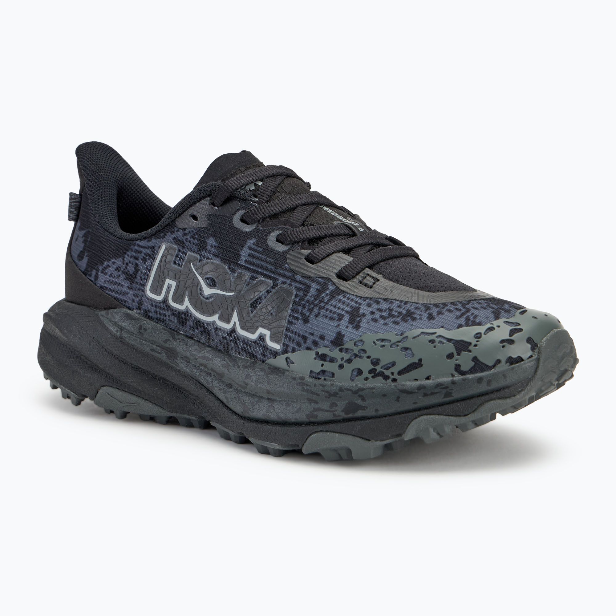 Buty do biegania dziecięce HOKA Speedgoat 6 obsidian/outer orbit 