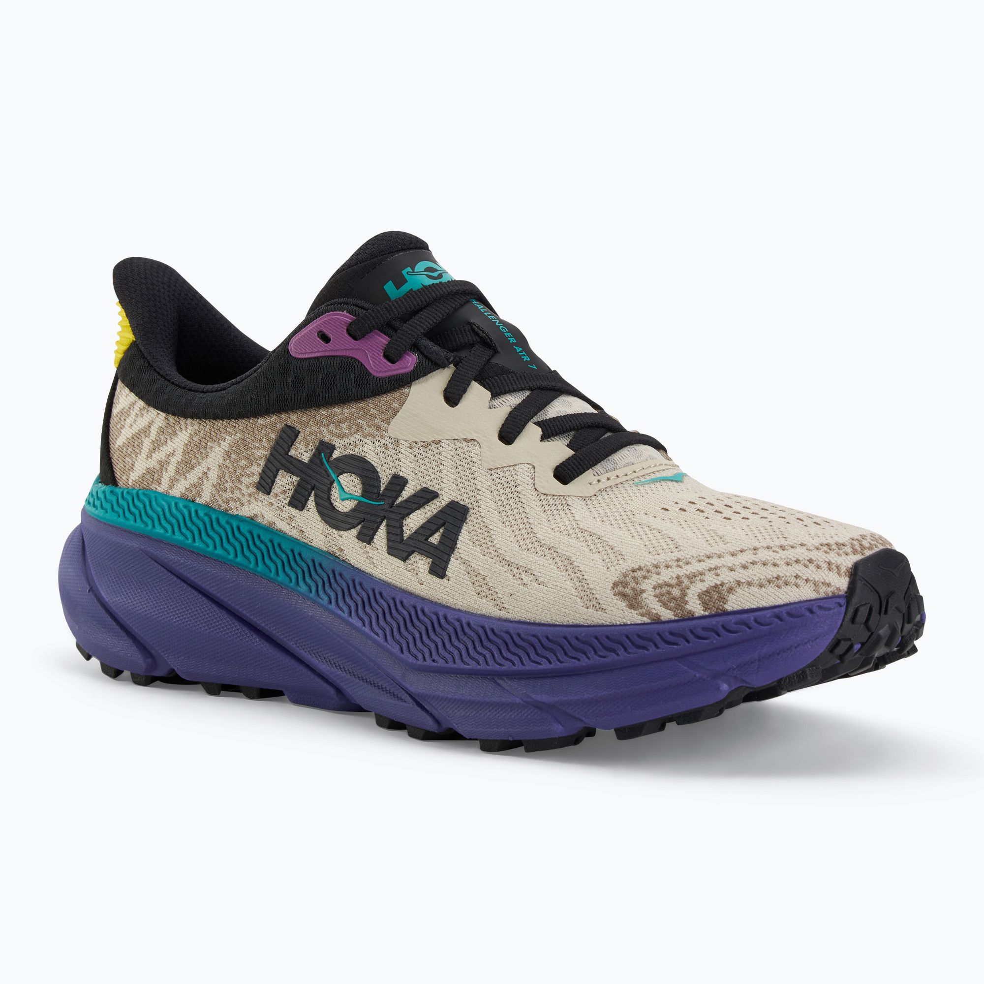 Buty do biegania męskie HOKA Challenger ATR 7 oatmeal/mountain iris 