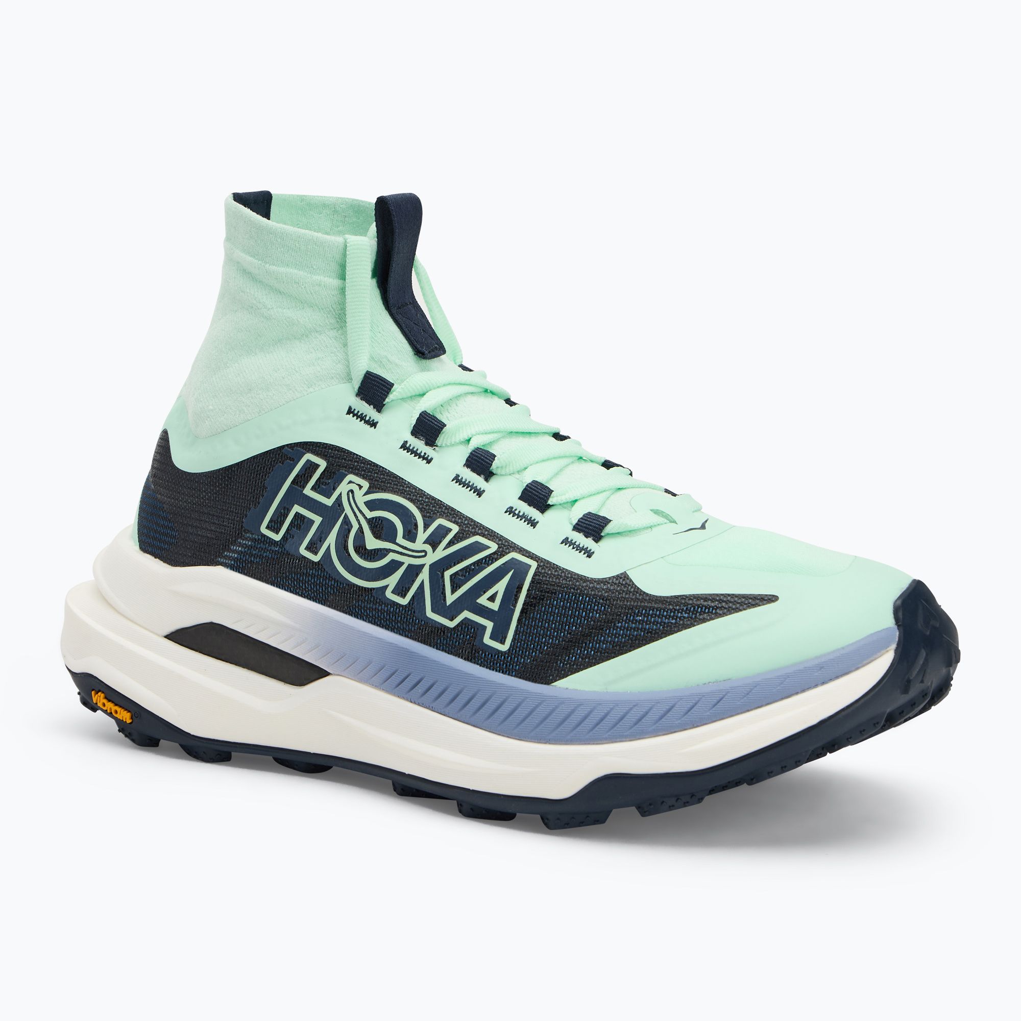 Buty do biegania damskie HOKA Tecton X 3 mint fluorite/varsity navy 