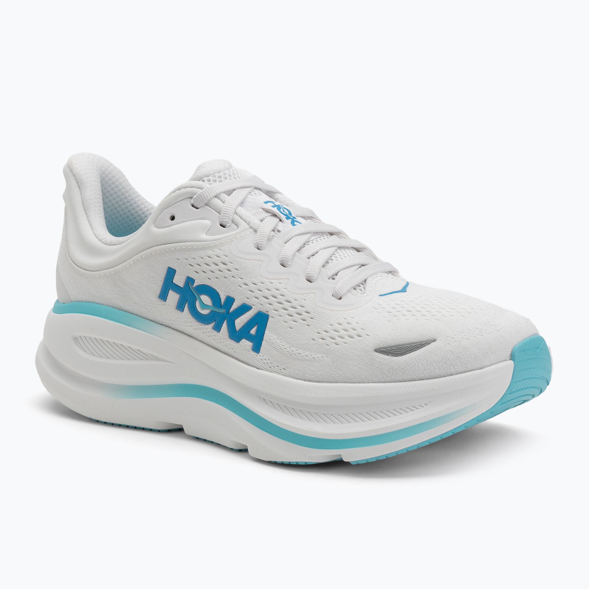 Buty do biegania męskie HOKA Bondi 9 white/hoka blue 