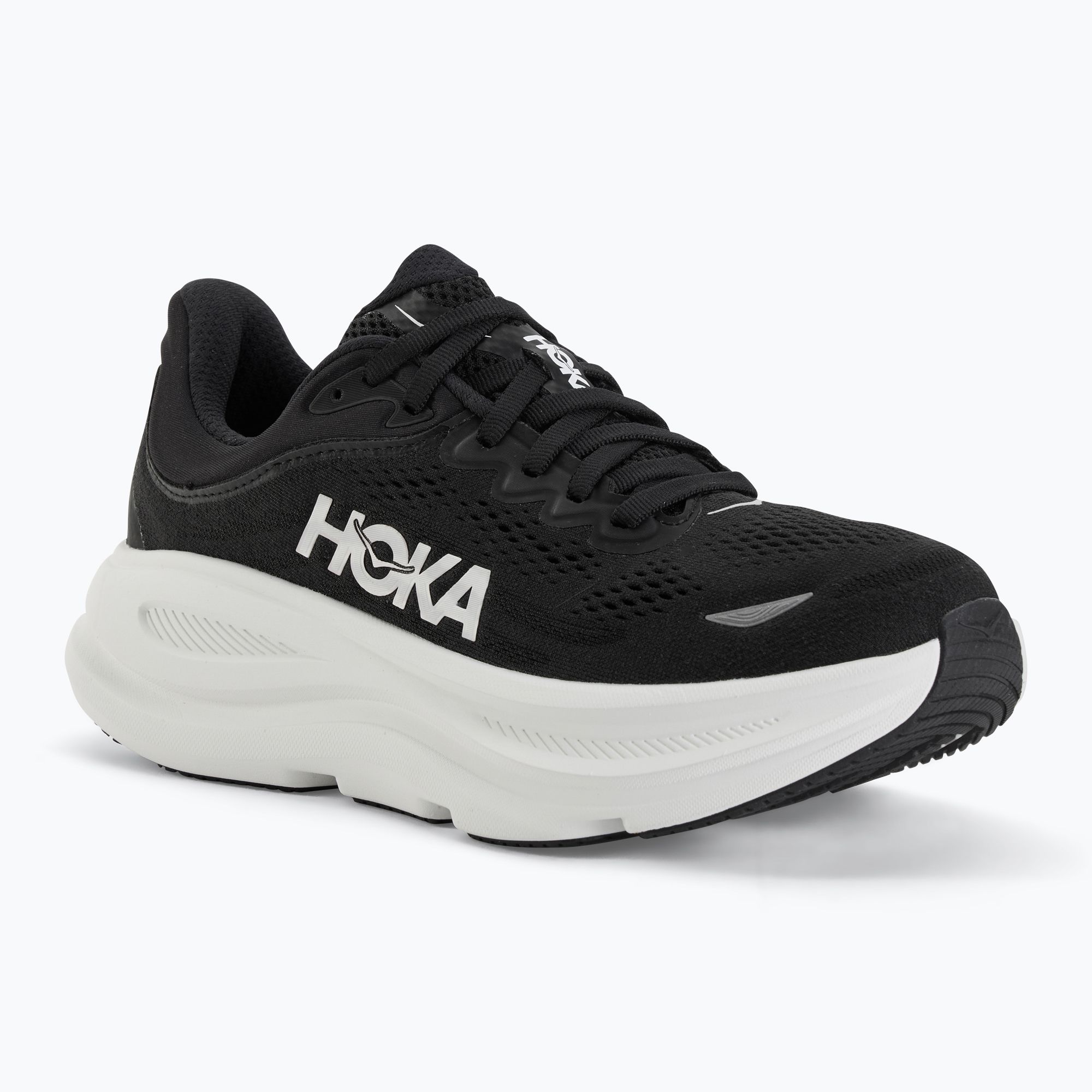 Buty do biegania damskie HOKA Bondi 9 black/white 