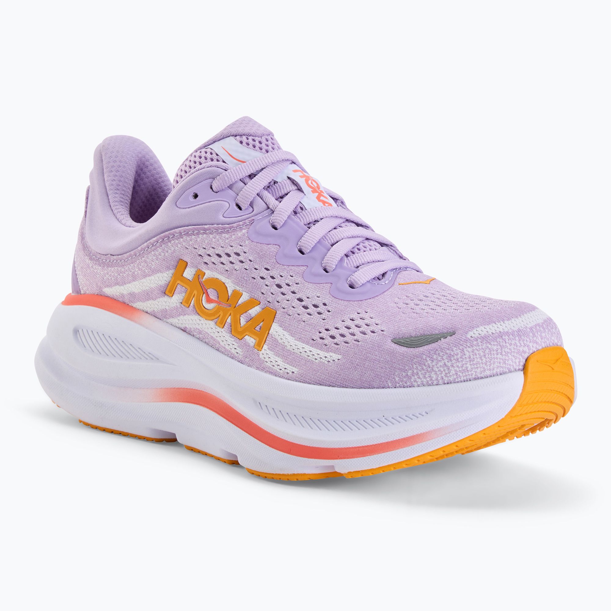Buty do biegania damskie HOKA Bondi 9 Wide aster flower/starlight glow 