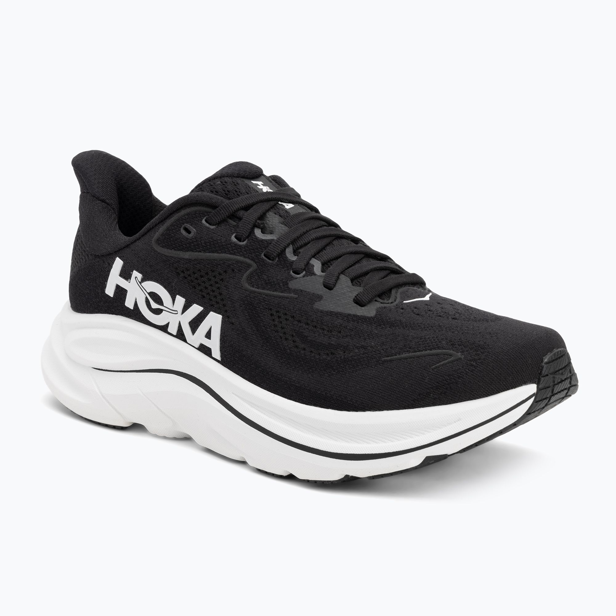 Buty do biegania męskie HOKA Clifton 10 Wide black/white 