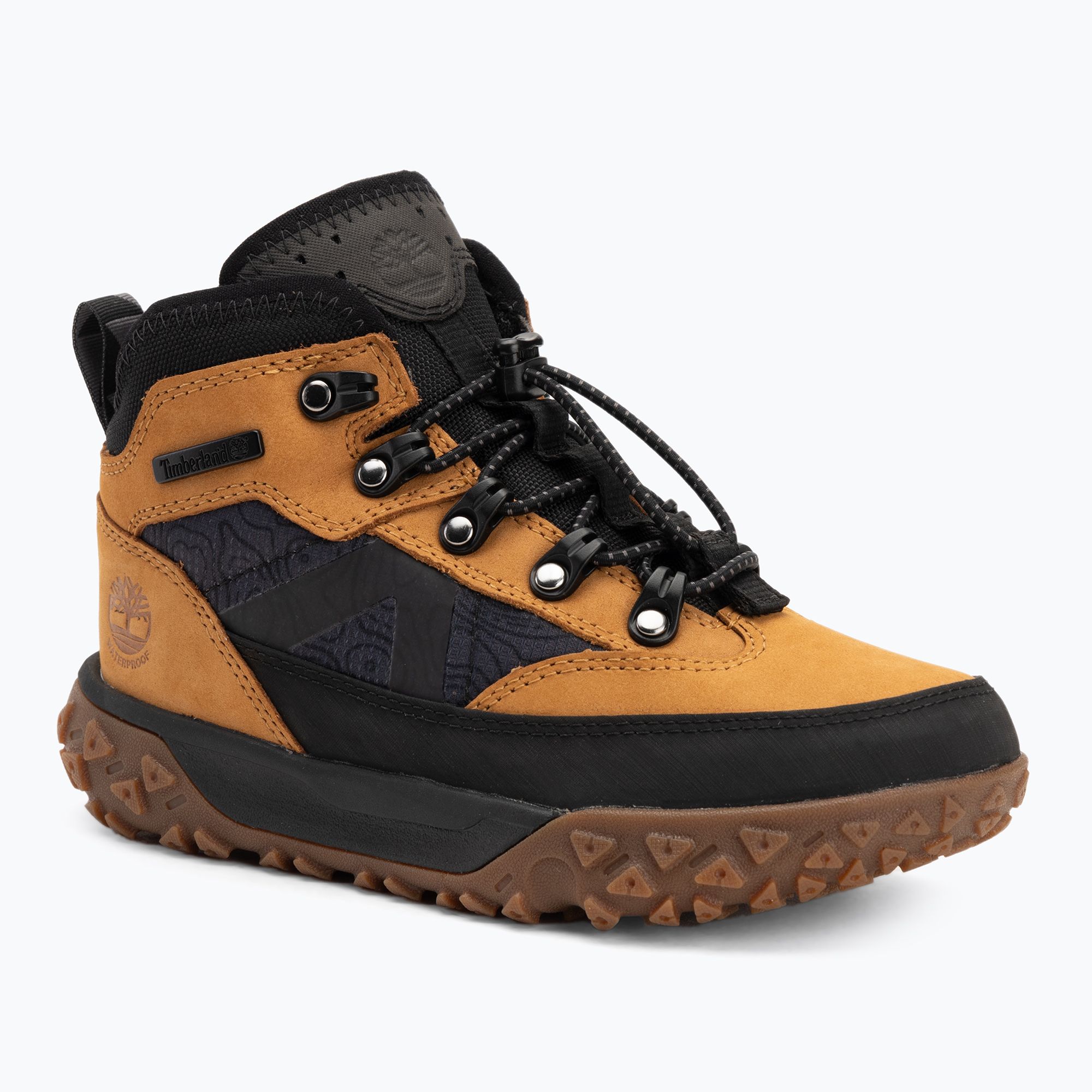 Buty dziecięce Timberland Gs Motion 6 Mid F/Lwp wheat 