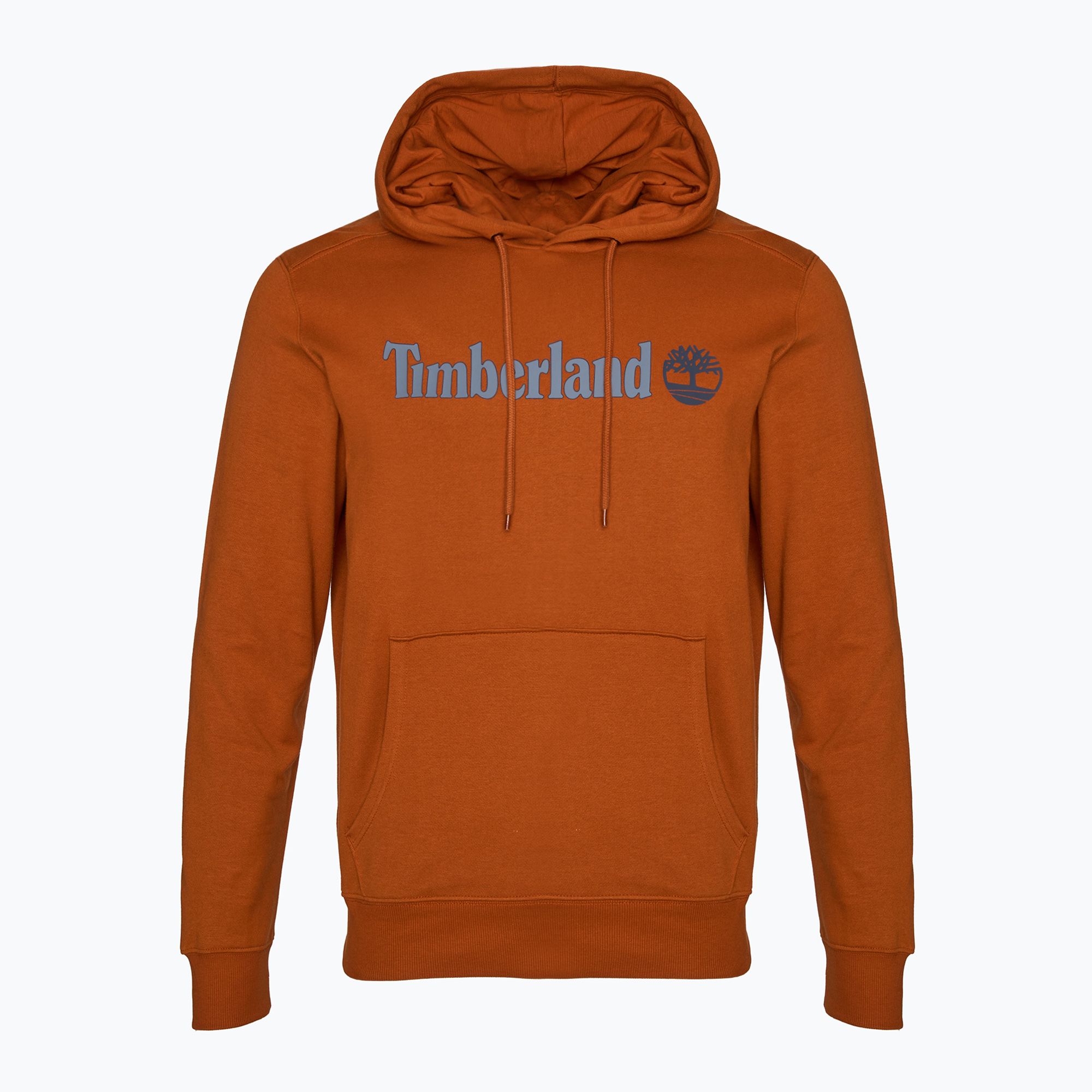 Bluza męska Timberland Linear Logo Hoodie umber 