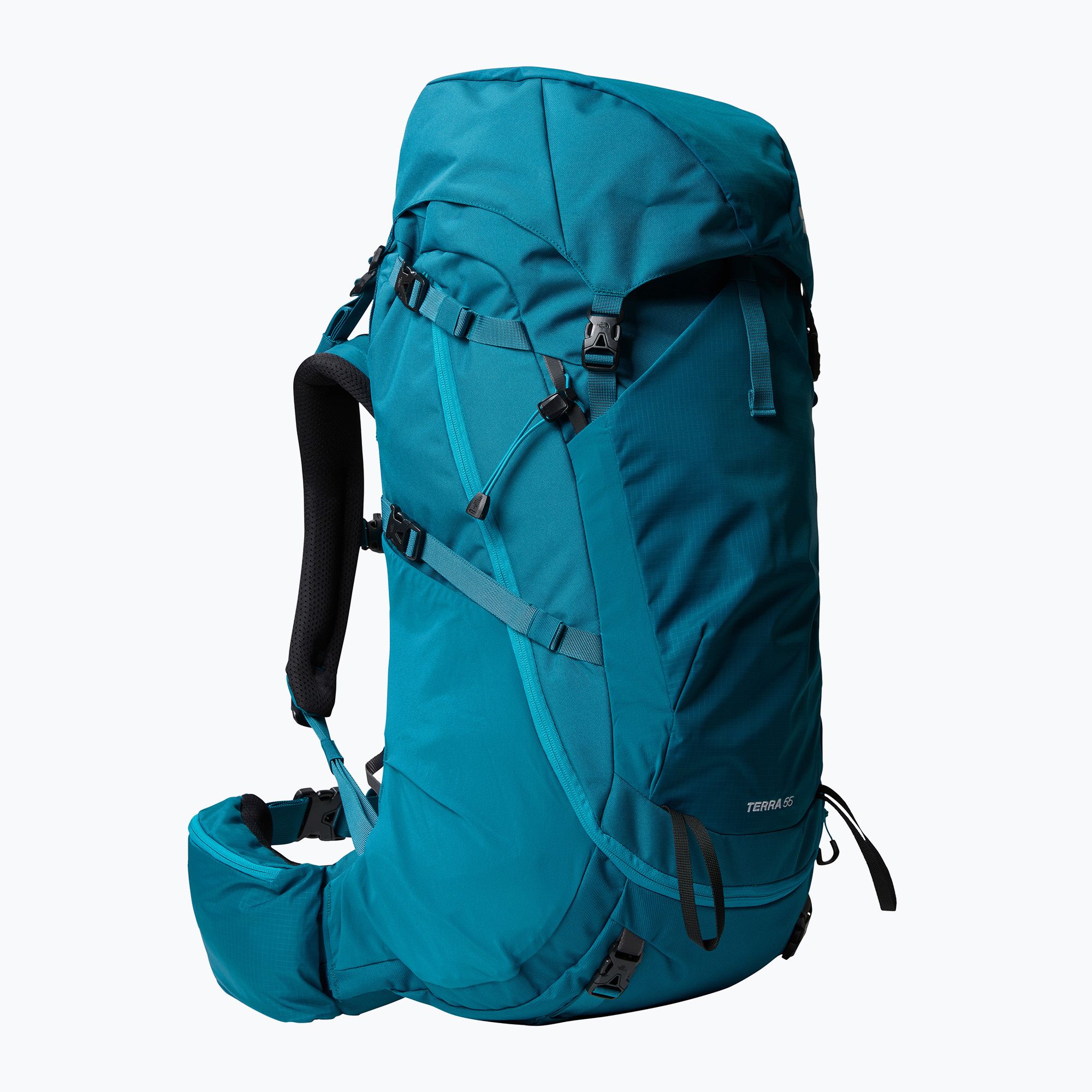 Plecak trekkingowy damski The North Face Terra 55 l blue moss/sapphire slat 
