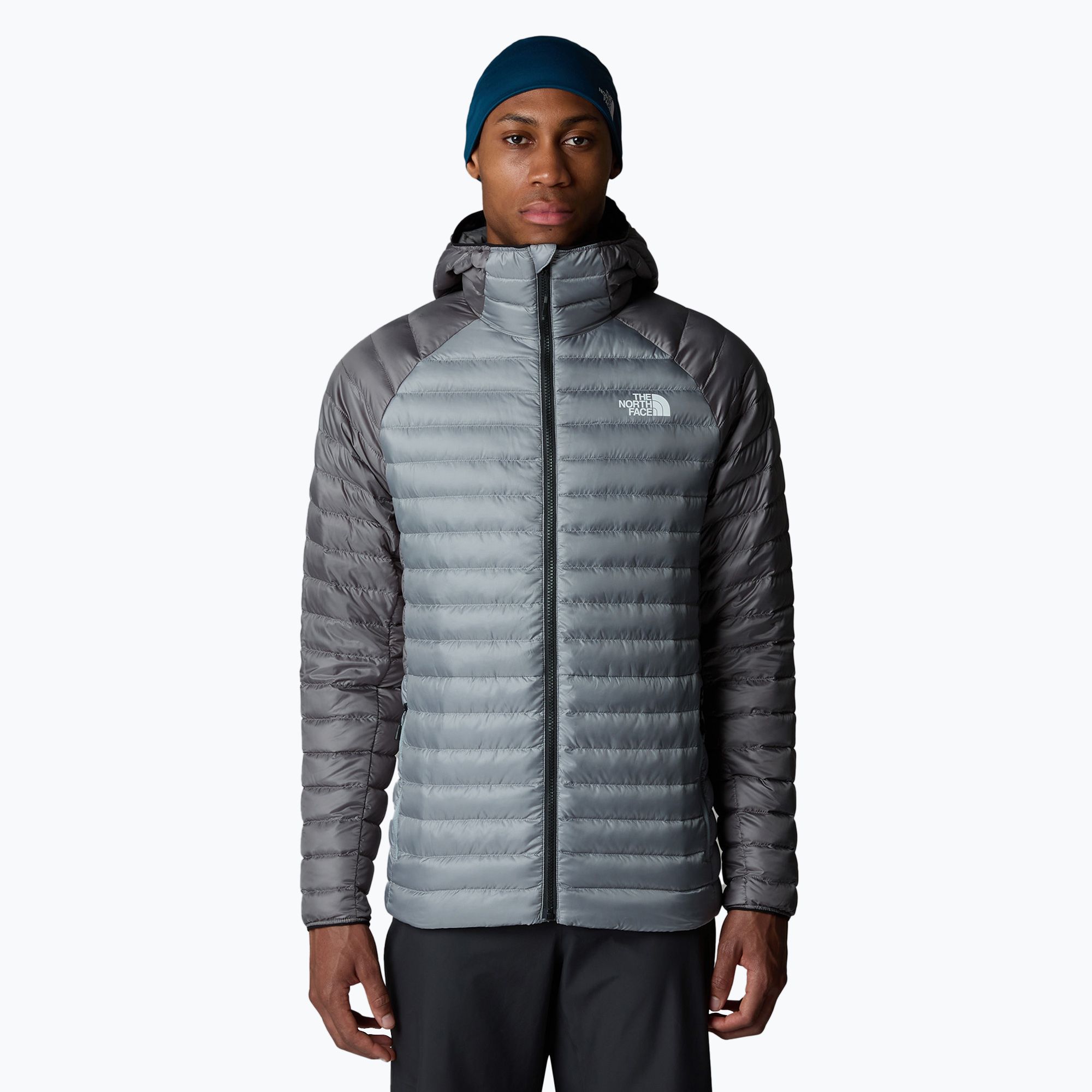 Kurtka puchowa męska The North Face Bettaforca Lt Down Hoodie monument grey/smoked pearl 