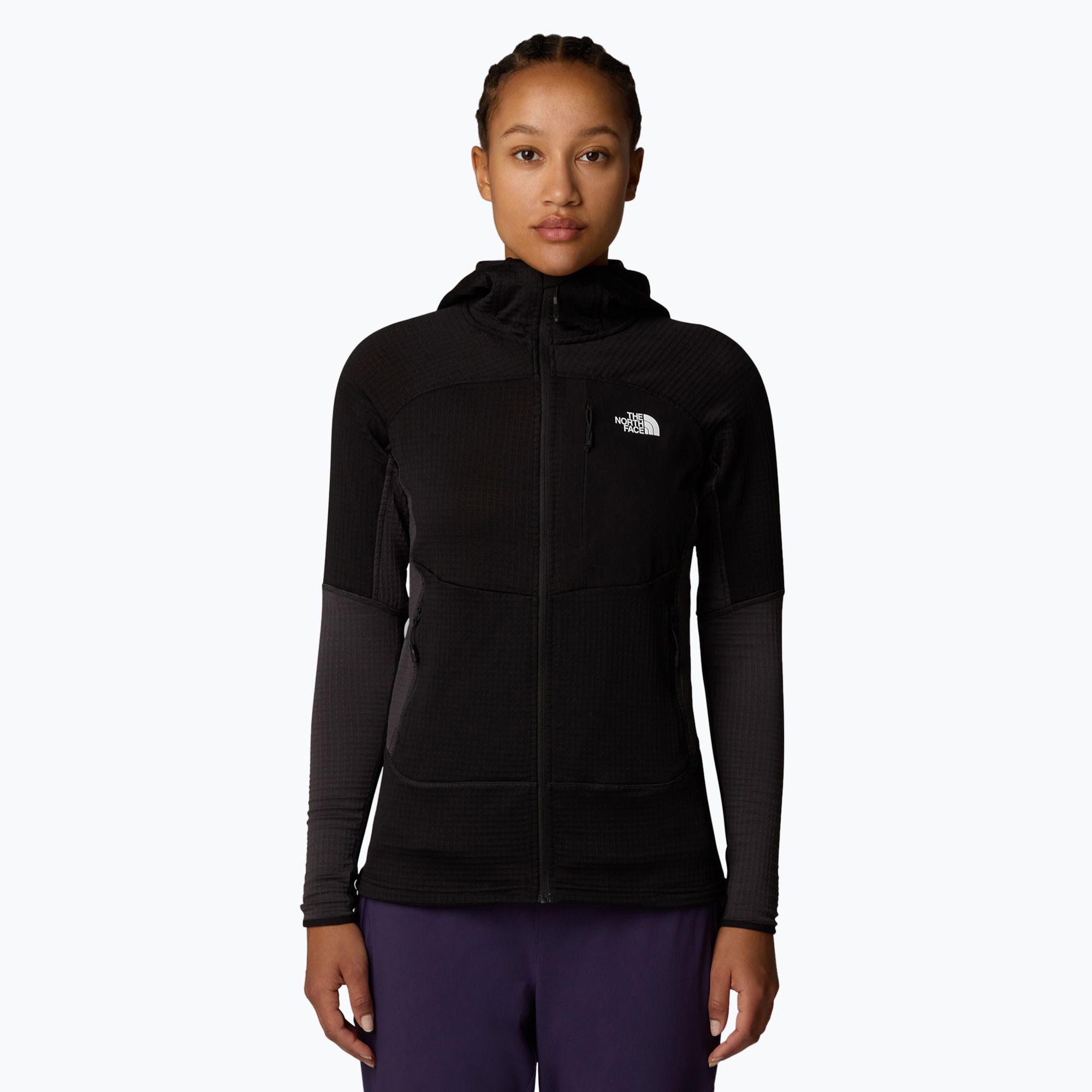Bluza damska The North Face Stormgap Powergrid black/ asphalt grey 