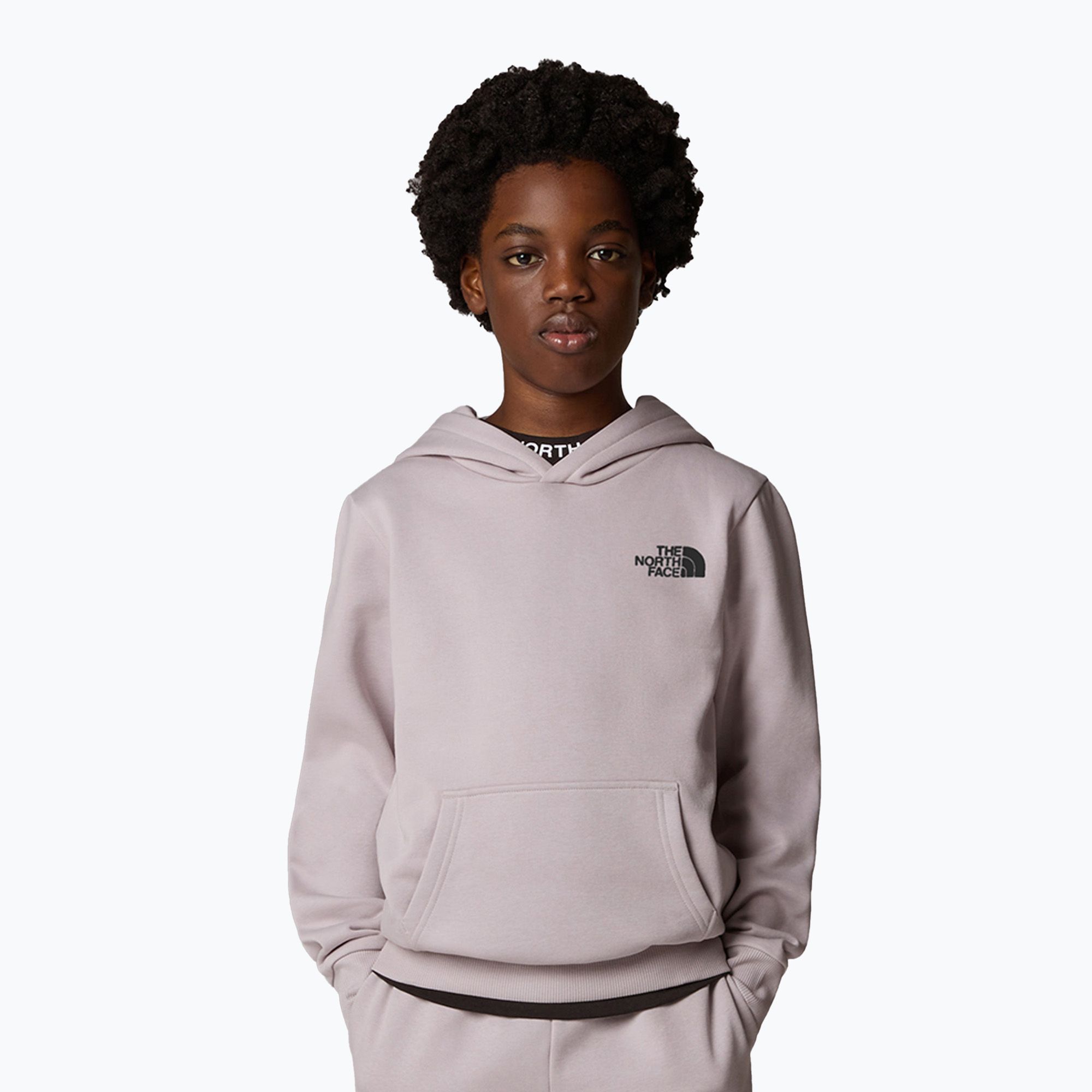 Bluza dziecięca The North Face Teen Simple Dome Hoodie moonstone grey 
