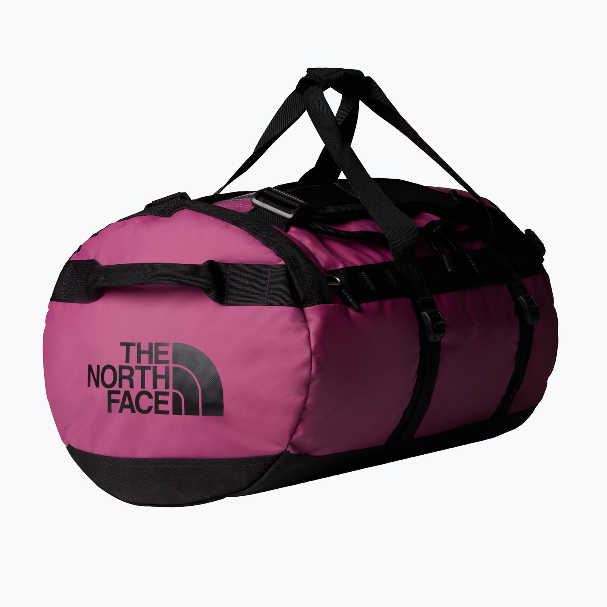Torba podróżna The North Face Base Camp Duffel M 71 l cyber berry/tnf black 