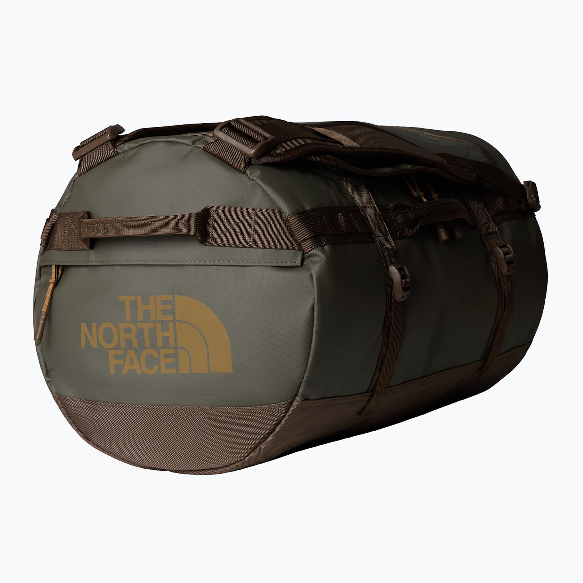 Torba podróżna The North Face Base Camp Duffel S 50 l new taupe green/smokey brown/utility brown 