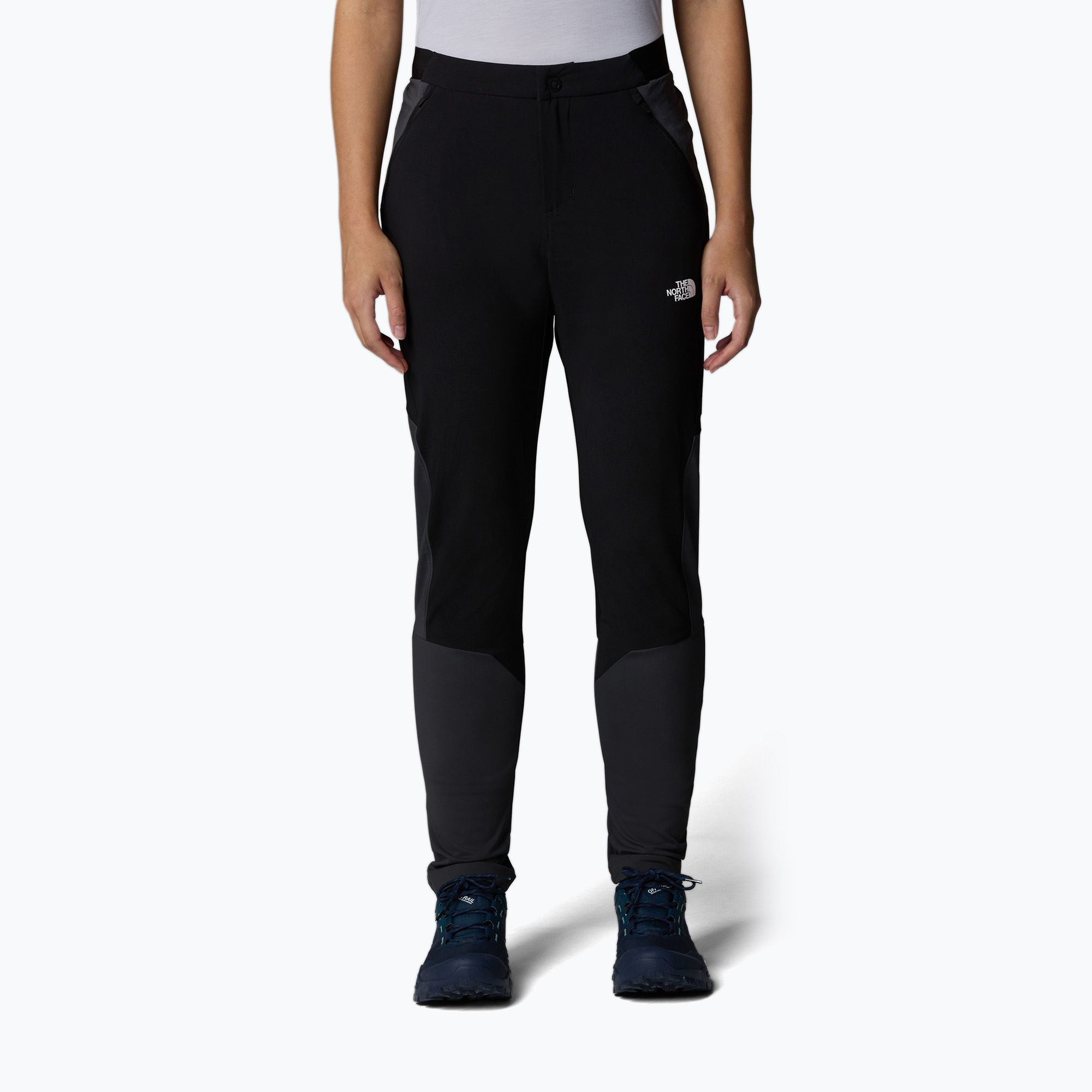Spodnie trekkingowe damskie The North Face Felik Slim Tapered tnf black/asphalt grey 
