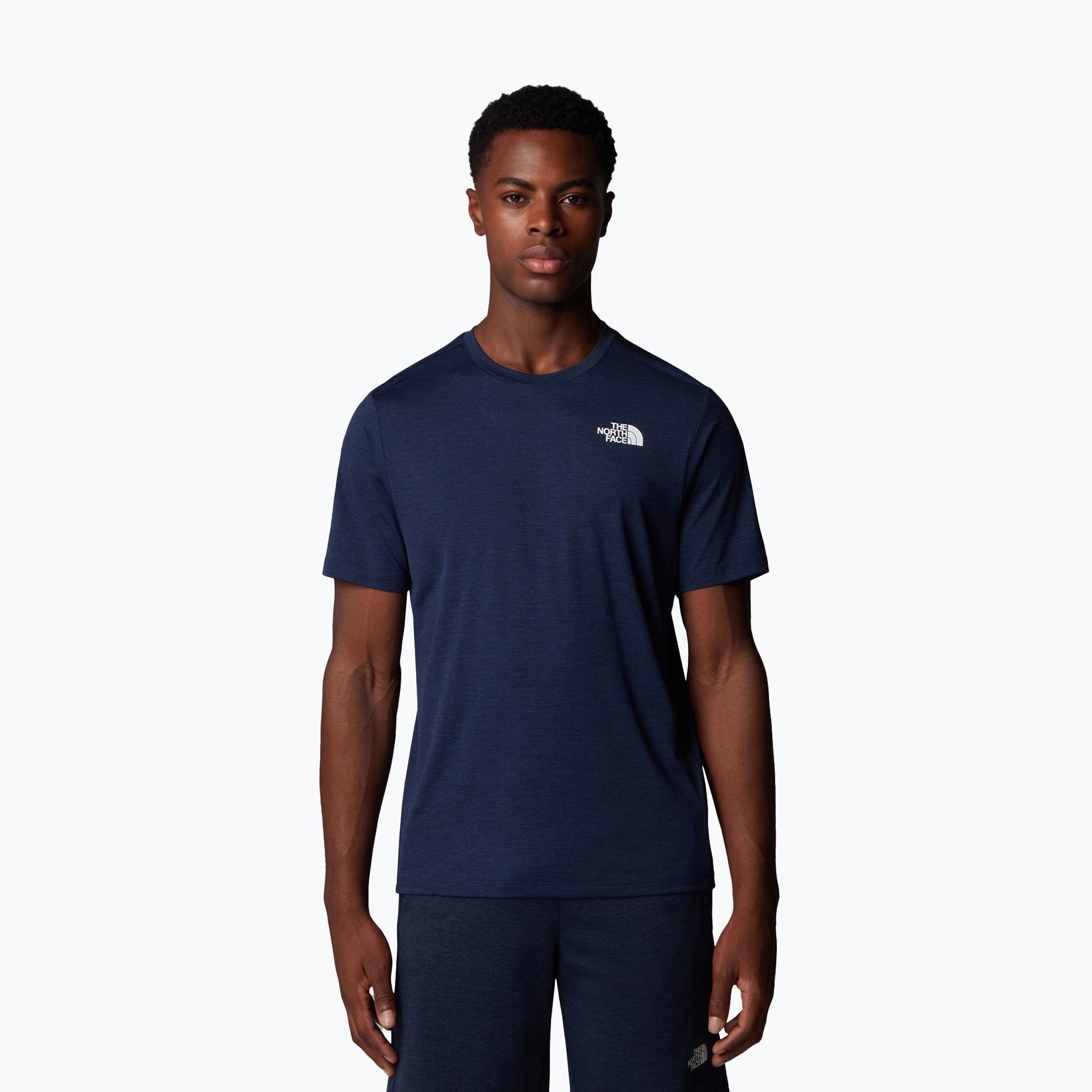 Koszulka męska The North Face 24/7 Reg summit heavy dark heather 