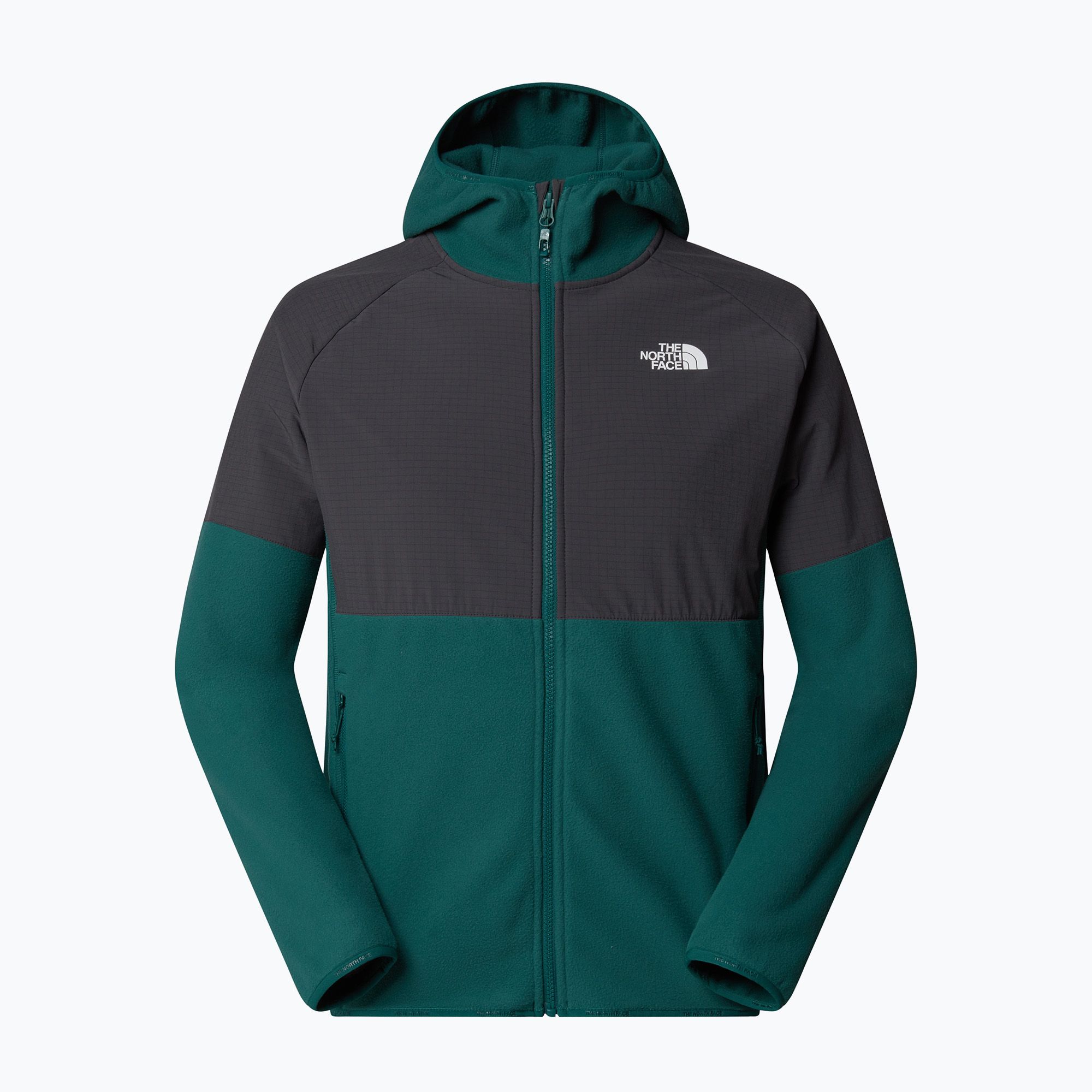 Bluza męska The North Face Glacier Heavyweight Full Zip HD deep nori/asphalt grey 