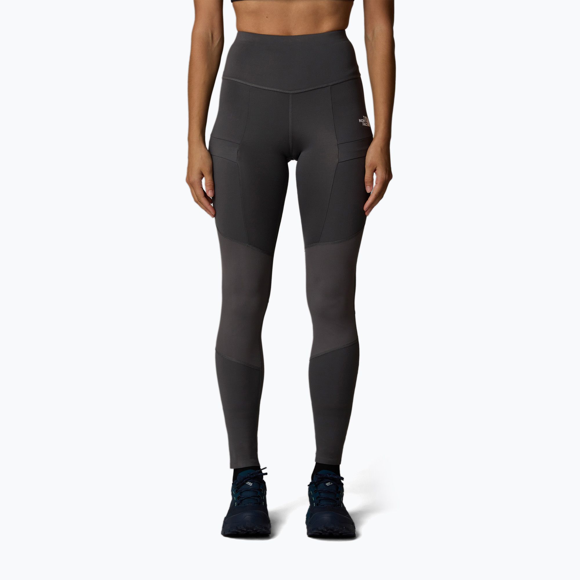 Legginsy trekkingowe damskie The North Face Felik Alpine anthracite grey/asphalt grey 