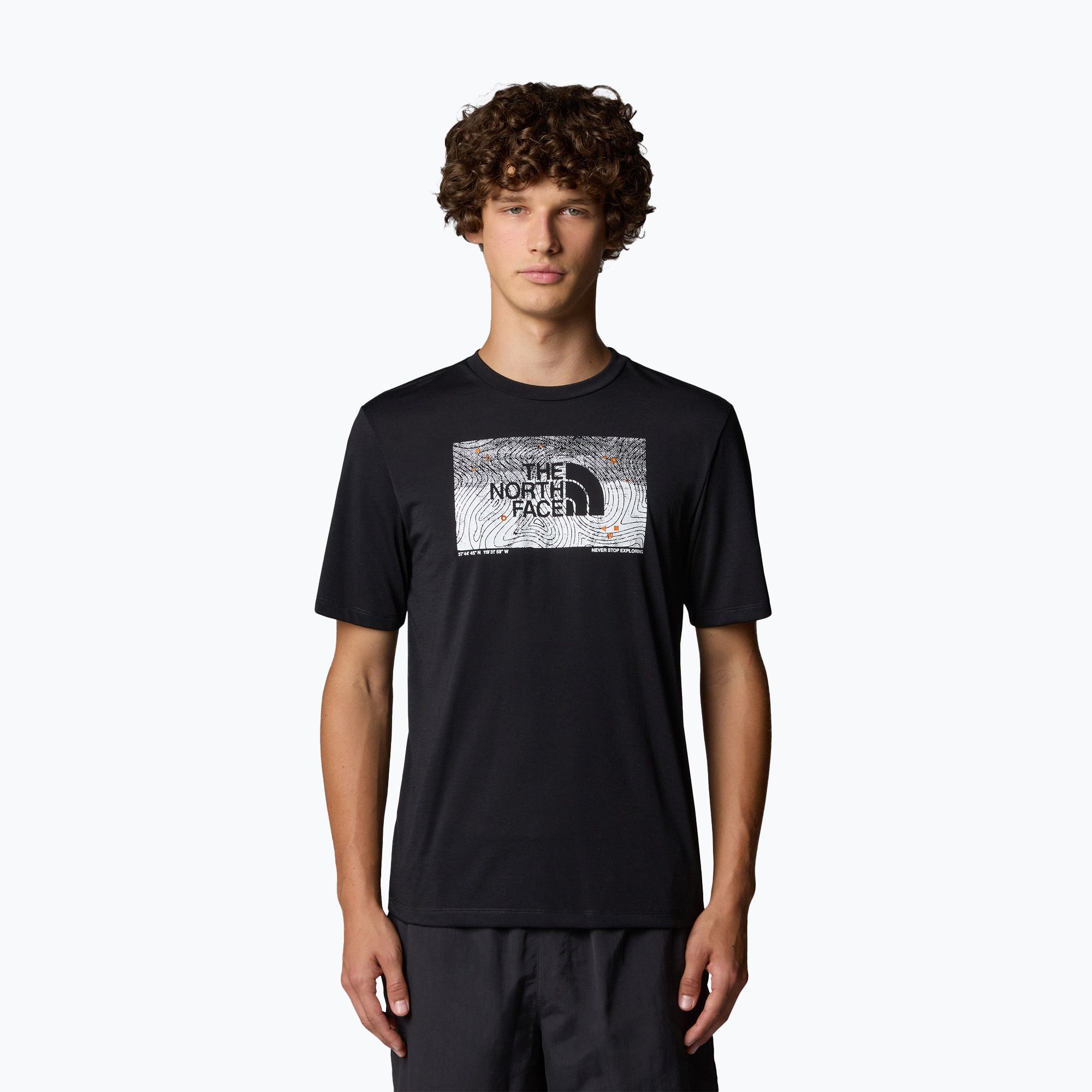 Koszulka męska The North Face Foundation Abstract Graphic Tee tnf black 